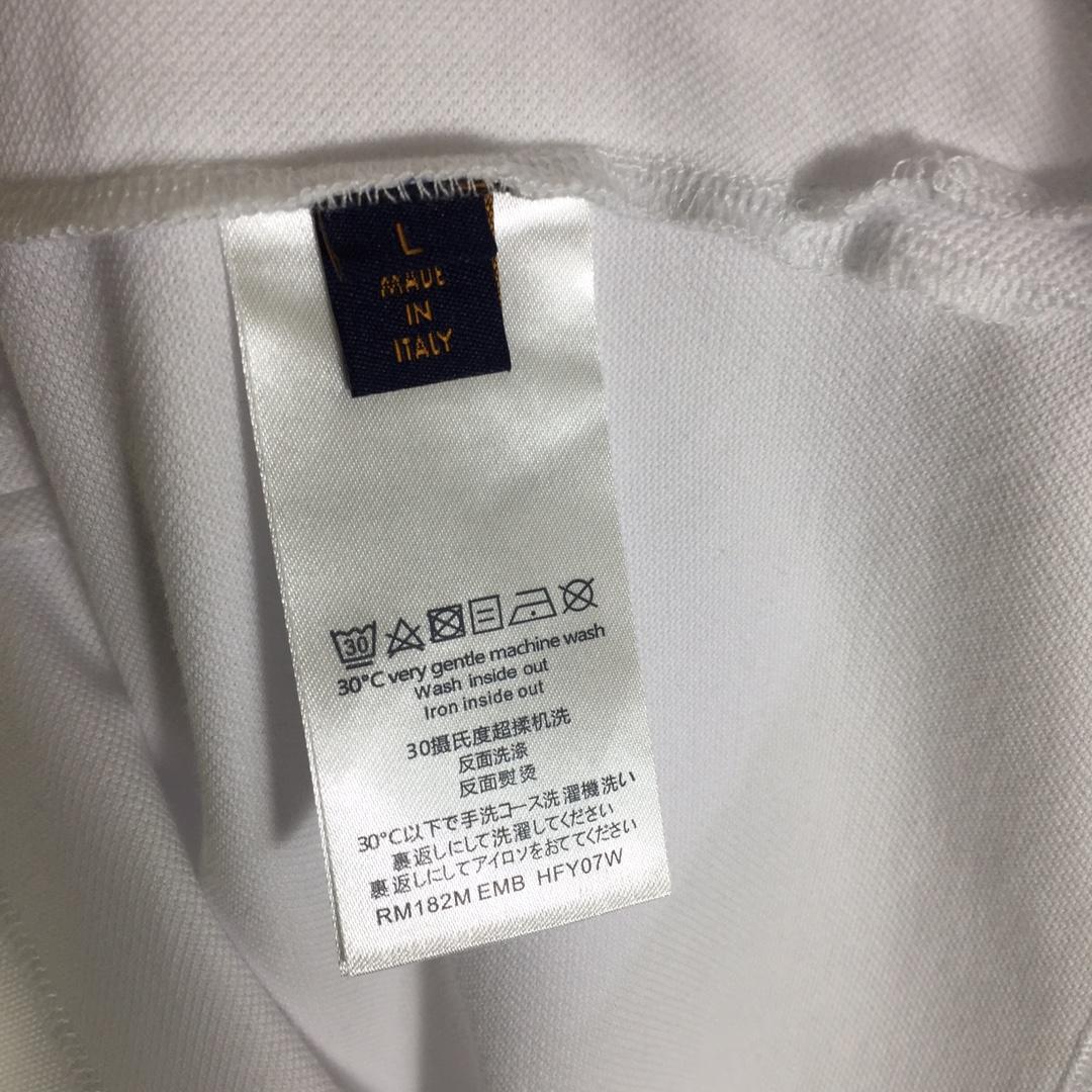 Louis Vuitton Short-Sleeved Cotton Polo Shirt    - FashionPlug