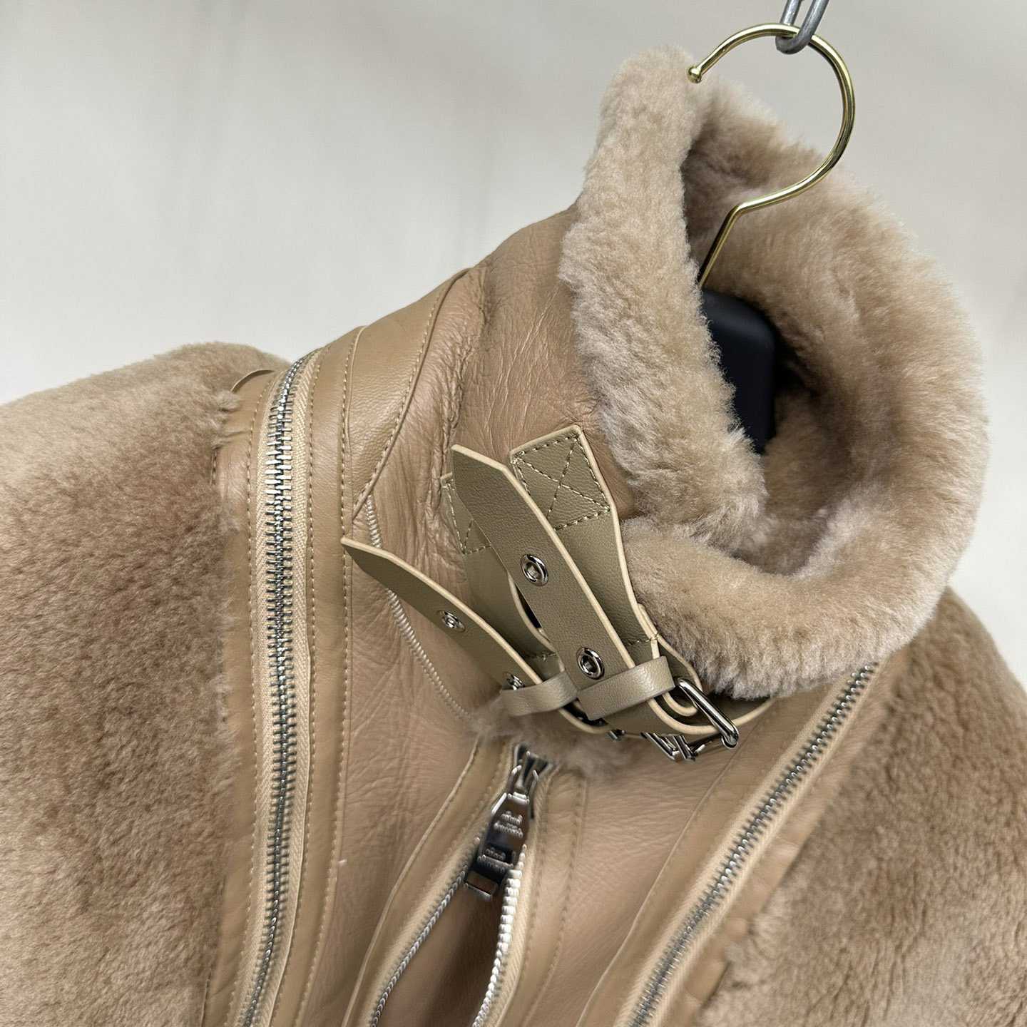 Louis Vuitton  Fur Jacket - FashionPlug