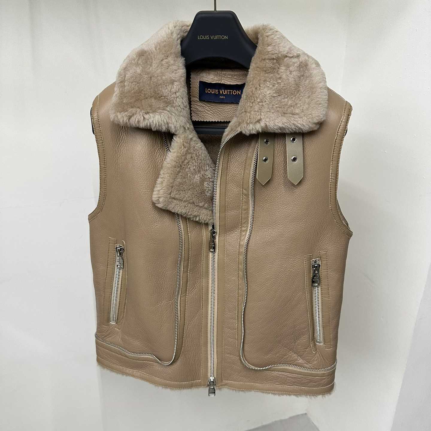 Louis Vuitton  Fur Jacket - FashionPlug