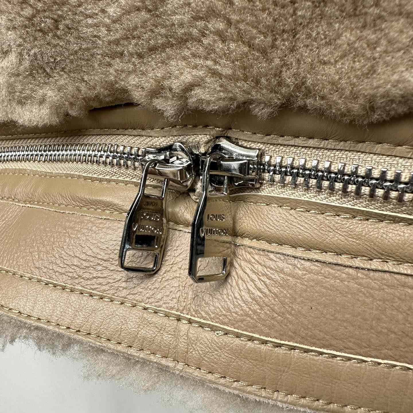 Louis Vuitton  Fur Jacket - FashionPlug