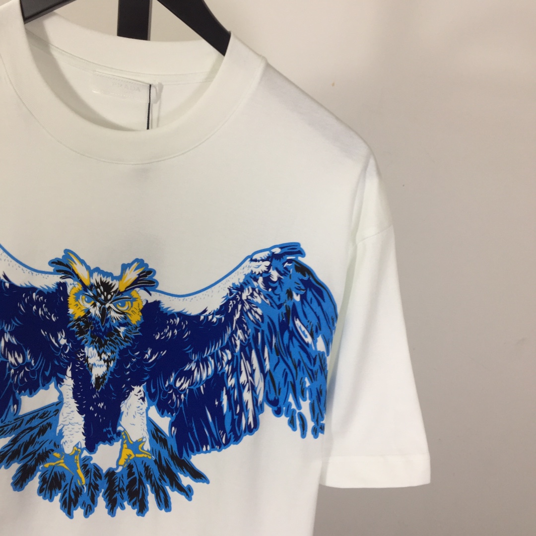 Prada Cotton T-Shirt - FashionPlug