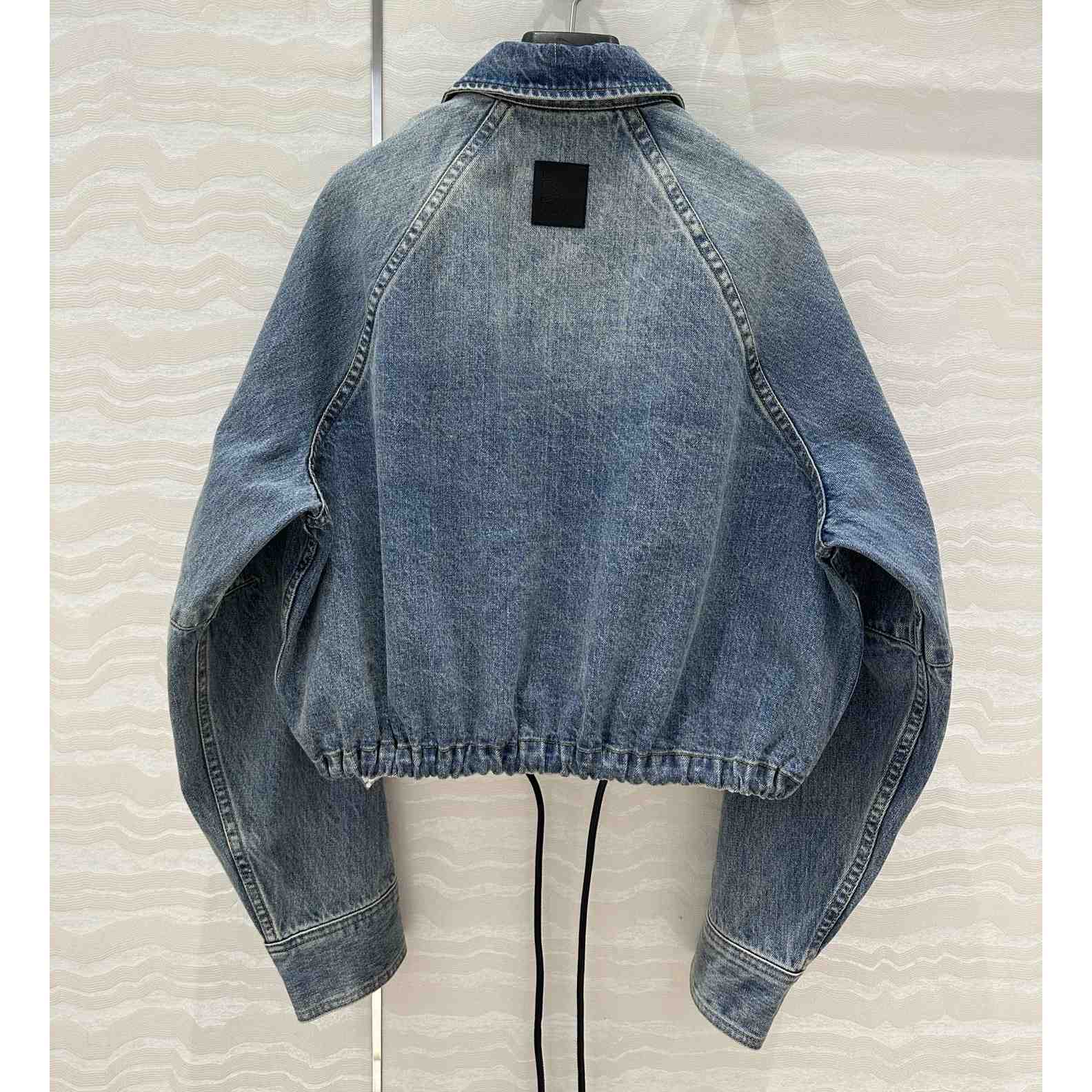 Loewe Balloon Jacket In Denim - FashionPlug