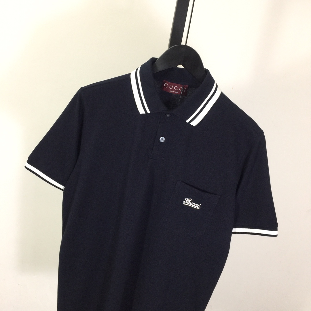 Gucci Cotton Piquet Polo Shirt - FashionPlug