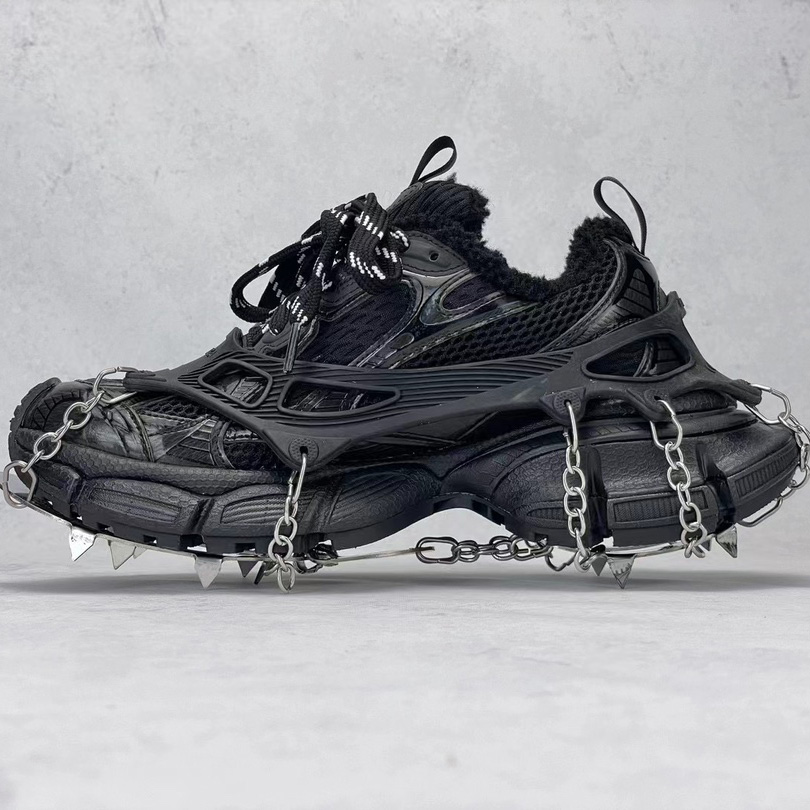 Balenciaga 3XL Ski Sneaker In Black  - FashionPlug