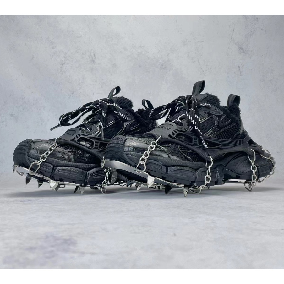 Balenciaga 3XL Ski Sneaker In Black  - FashionPlug