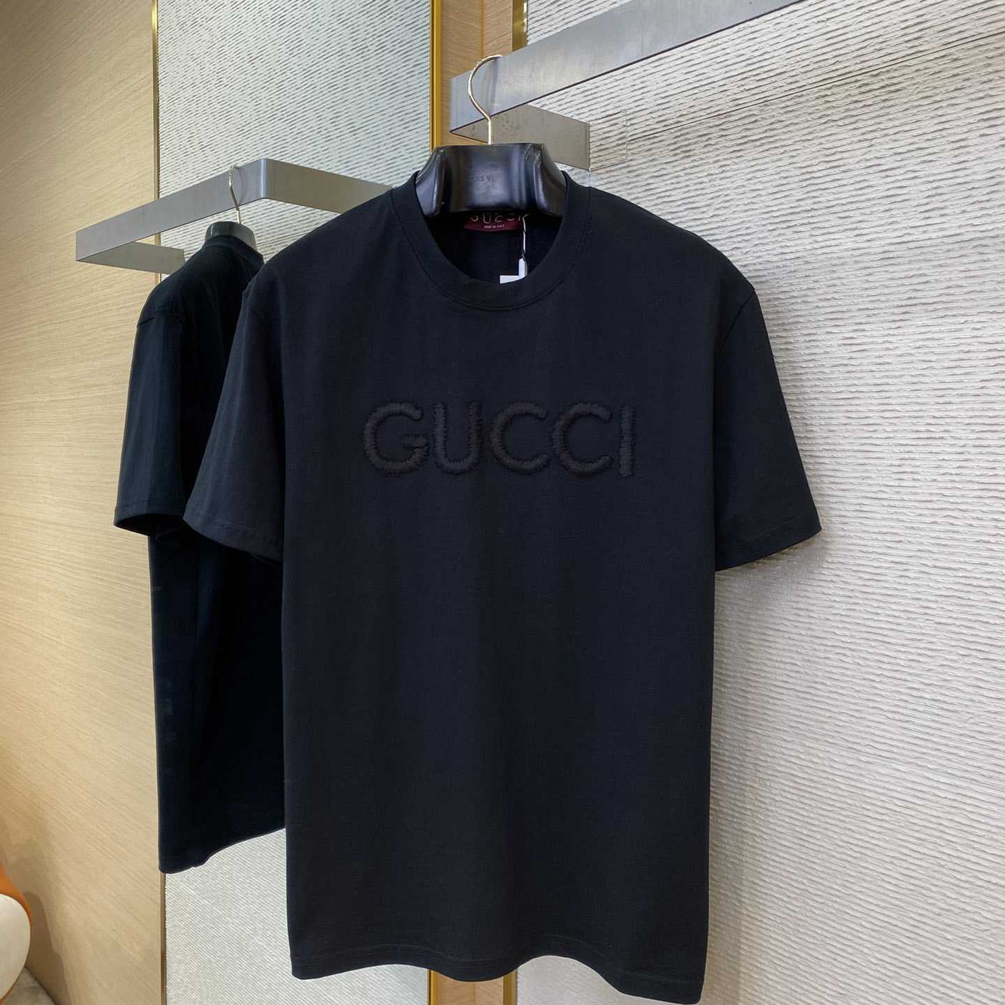 Gucci Cotton Jersey T-shirt With Embroidery - FashionPlug