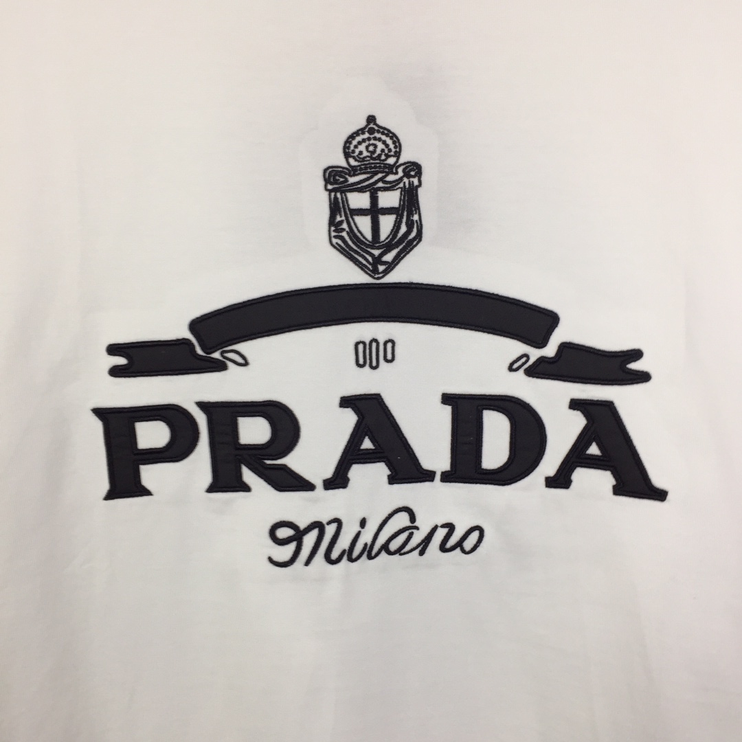 Prada Cotton T-Shirt - FashionPlug