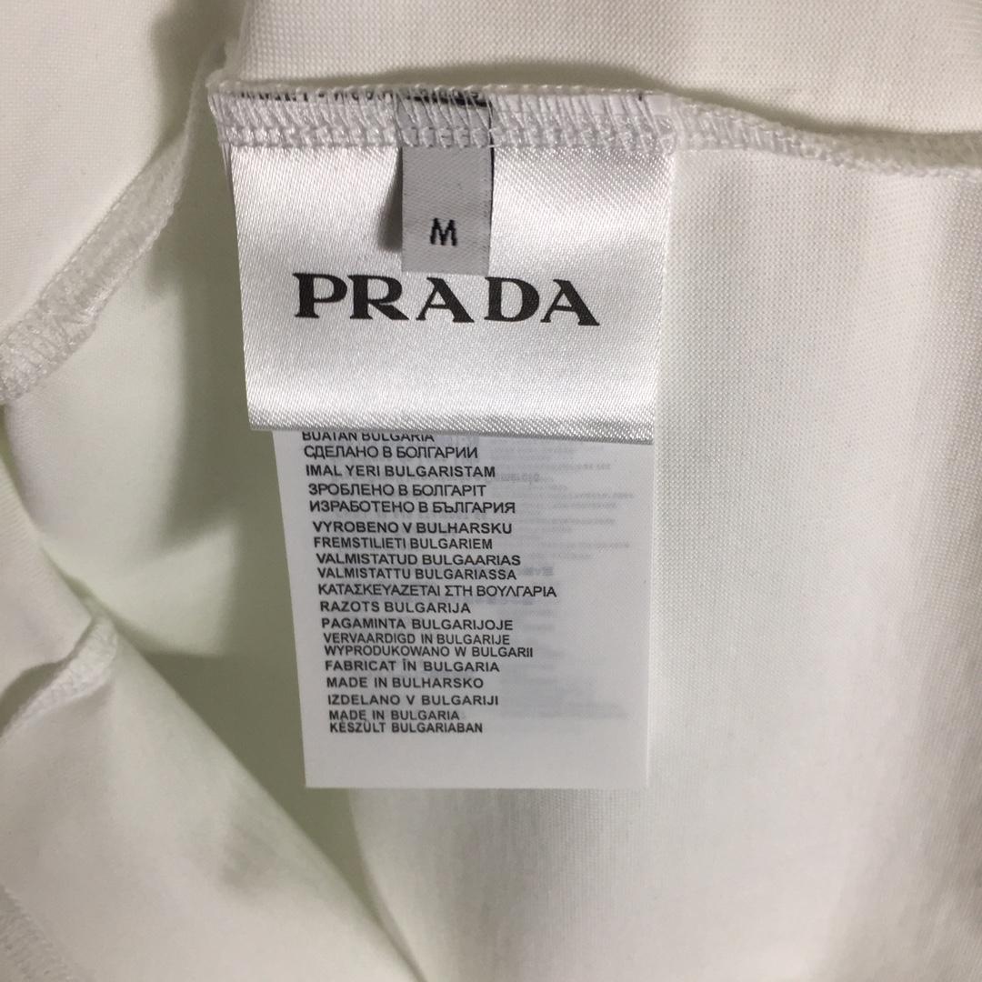 Prada Cotton T-Shirt - FashionPlug