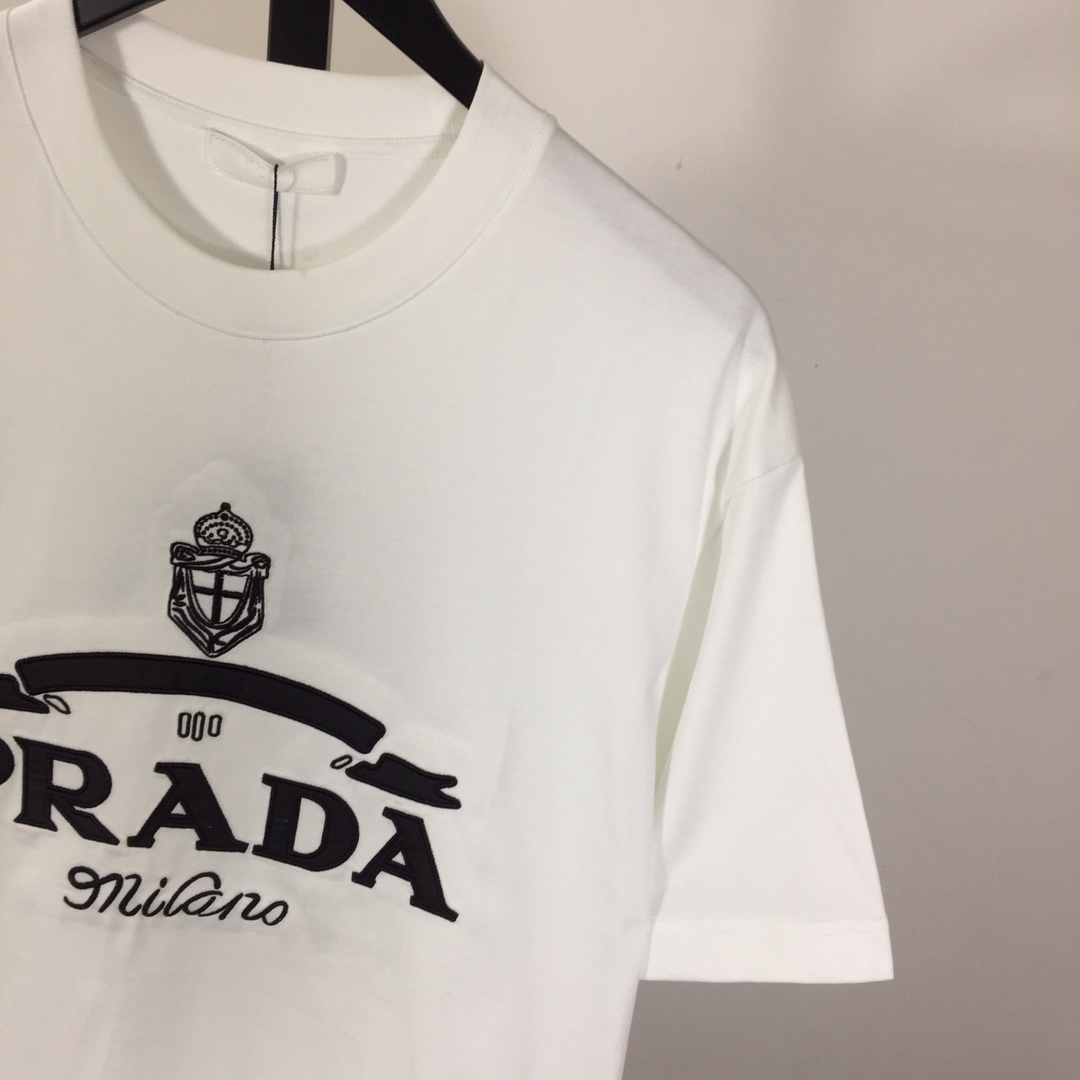 Prada Cotton T-Shirt - FashionPlug