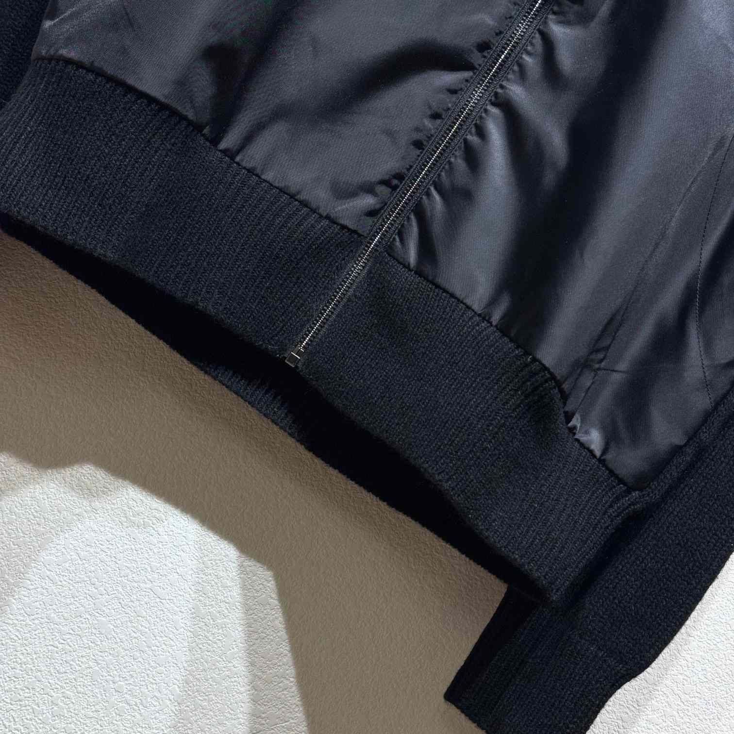 Prada Cashmere And Wool Cardigan - FashionPlug