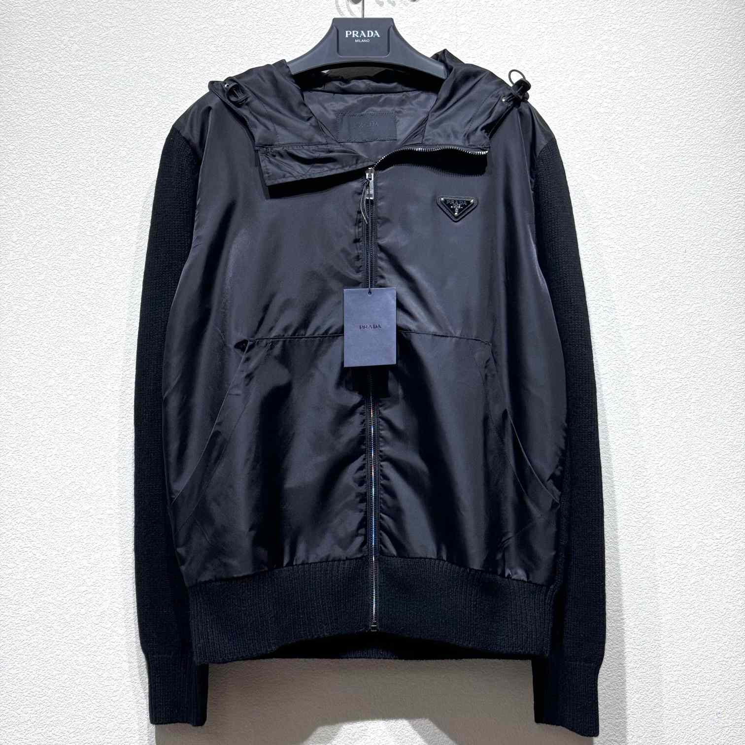 Prada Cashmere And Wool Cardigan - FashionPlug