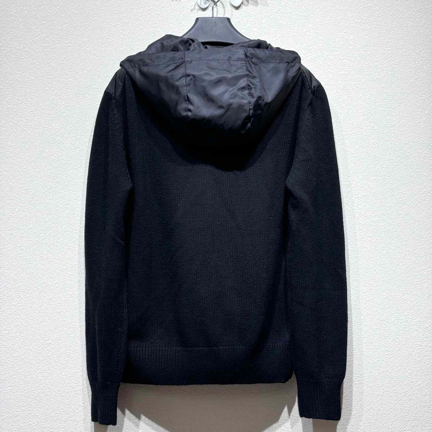 Prada Cashmere And Wool Cardigan - FashionPlug