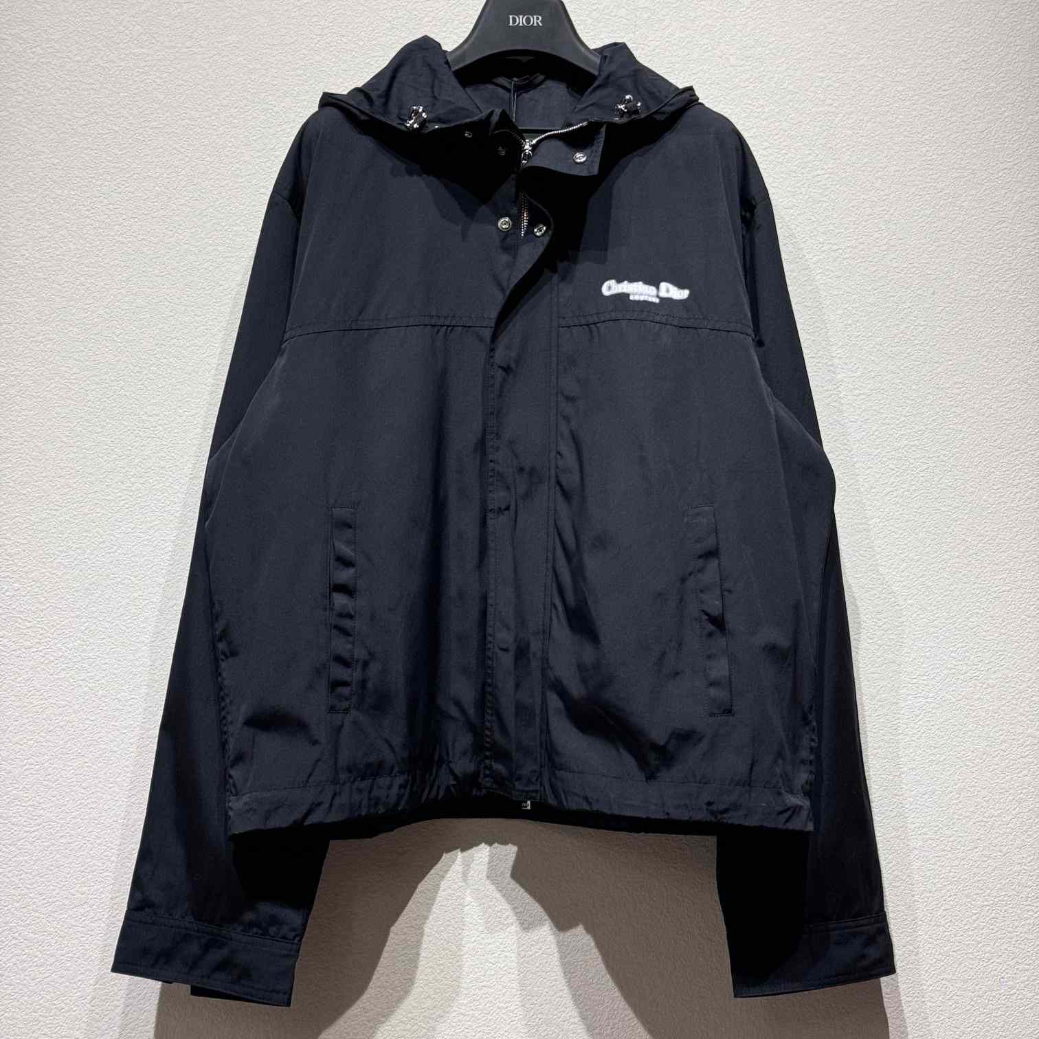 Dior Light Jackets Male Black - FashionPlug