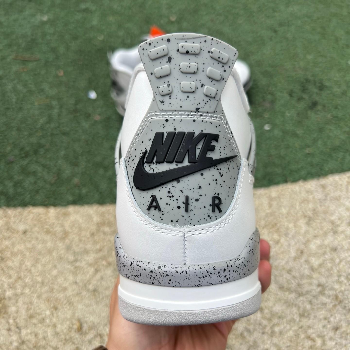 Air Jordan 4 “White Cement” Sneakers    FV5029-100 - FashionPlug