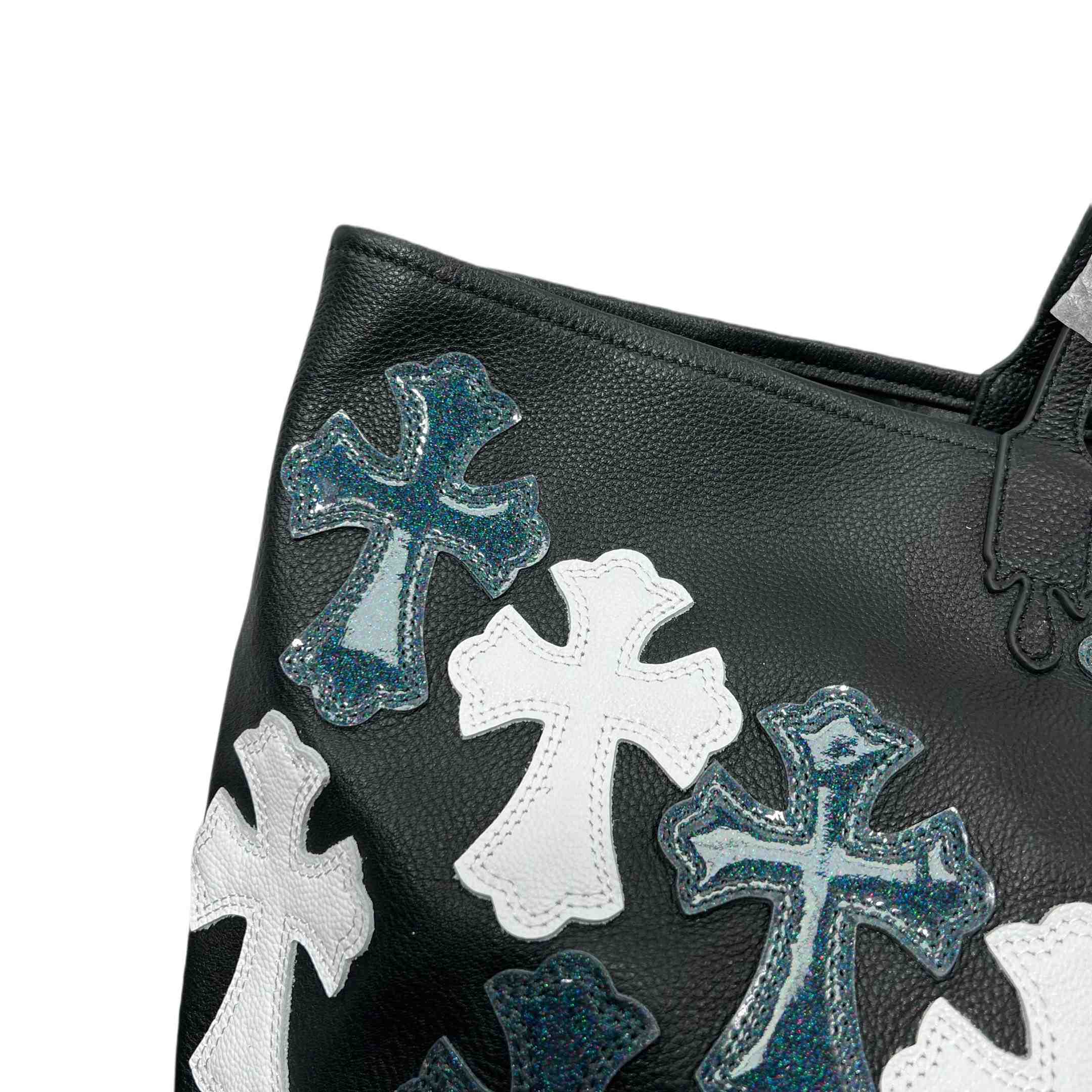 Chrome Heart Cross Tote Bag   35-30cm - FashionPlug