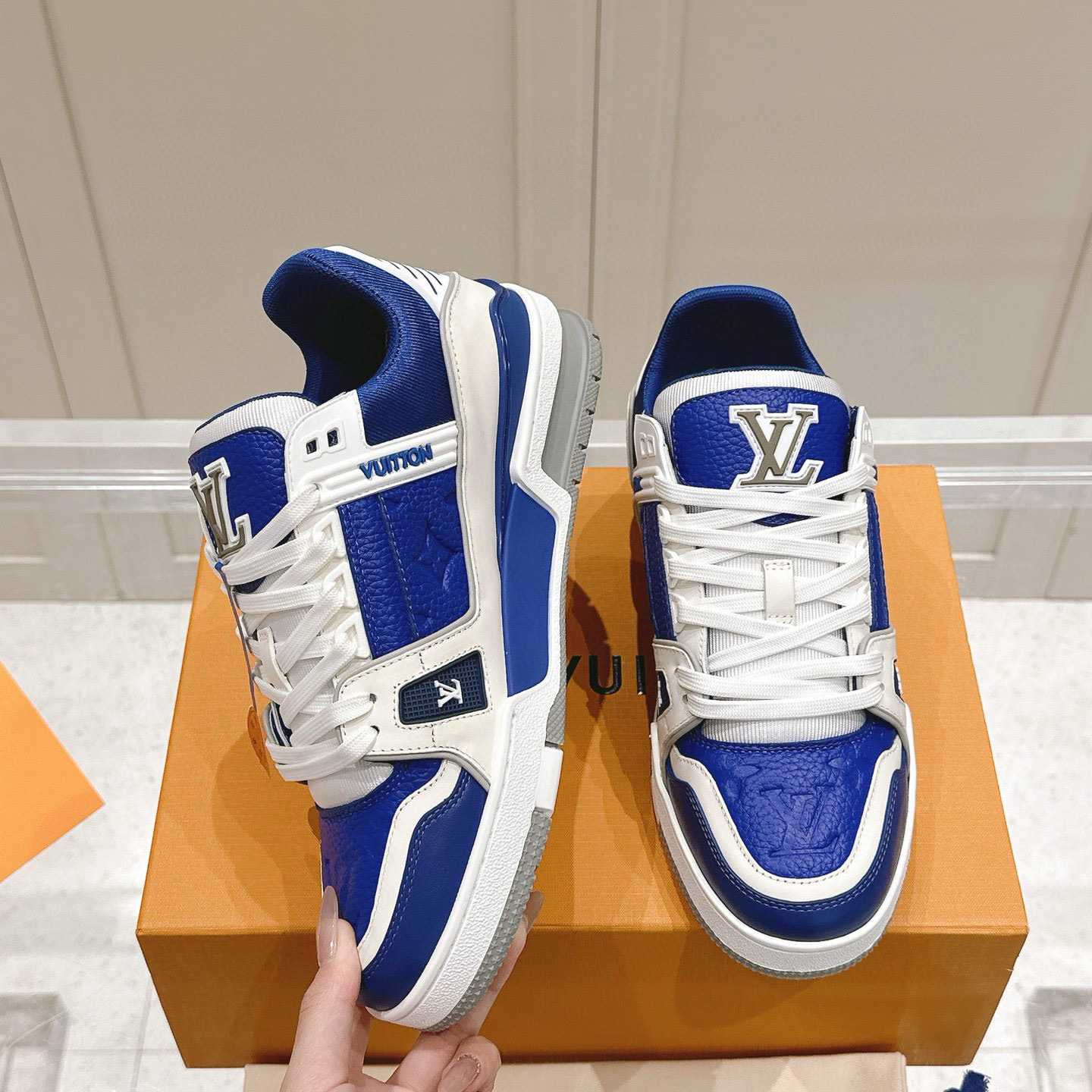 Louis Vuitton LV Trainer Sneaker  1ADHS0 - FashionPlug