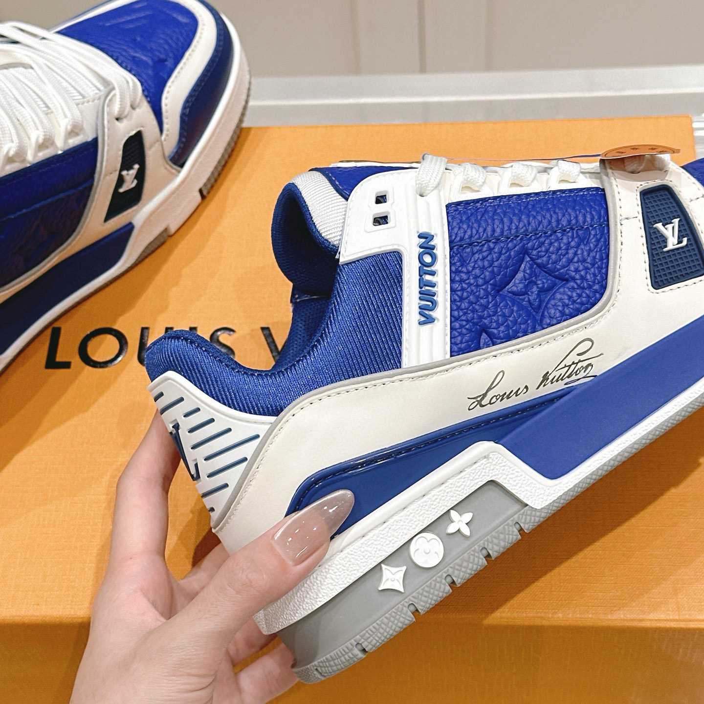 Louis Vuitton LV Trainer Sneaker  1ADHS0 - FashionPlug