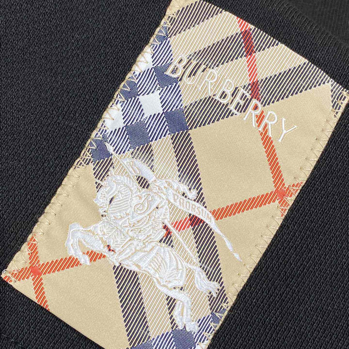 Burberry Check Label Cotton Zip Hoodie - FashionPlug