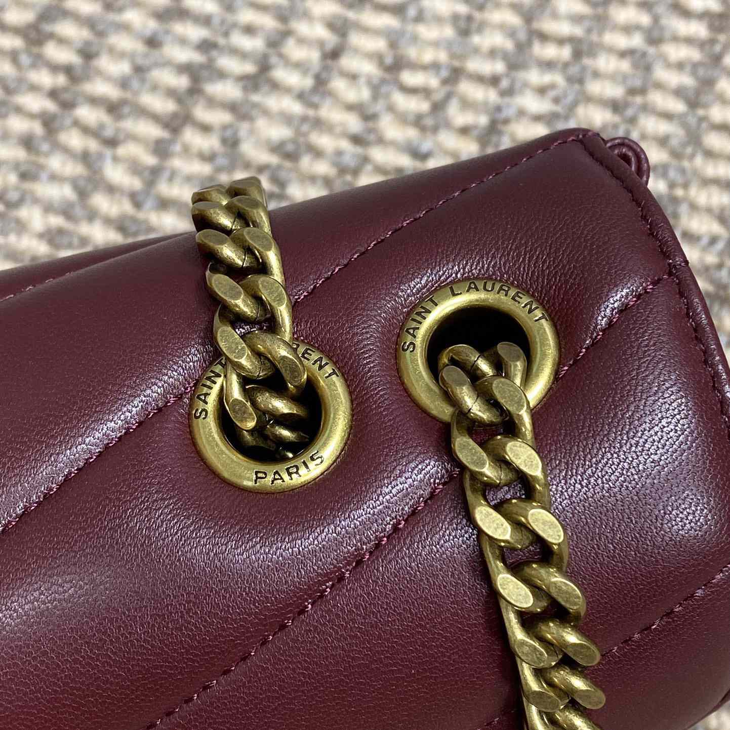 Saint Laurent Loulou Small In Matelasse Lambskin - FashionPlug
