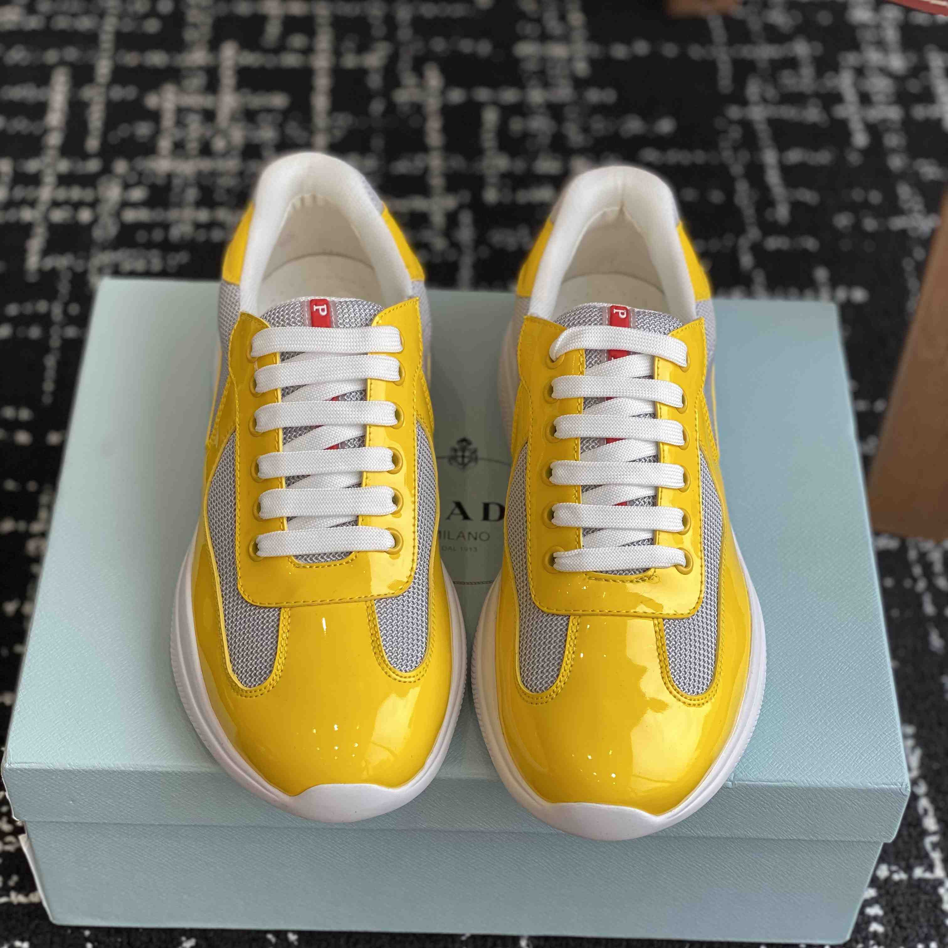Prada America's Cup Sneakers - FashionPlug