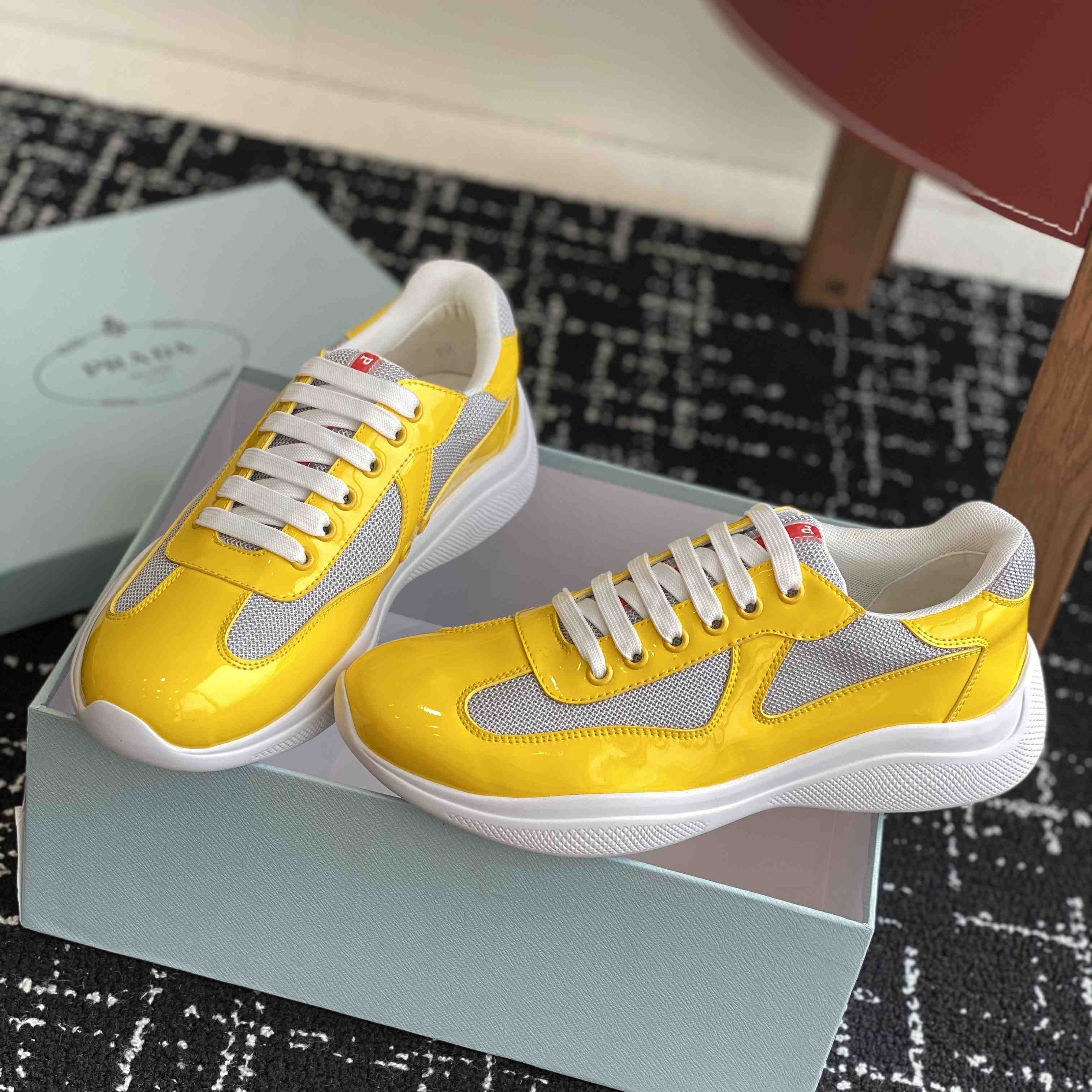 Prada America's Cup Sneakers - FashionPlug