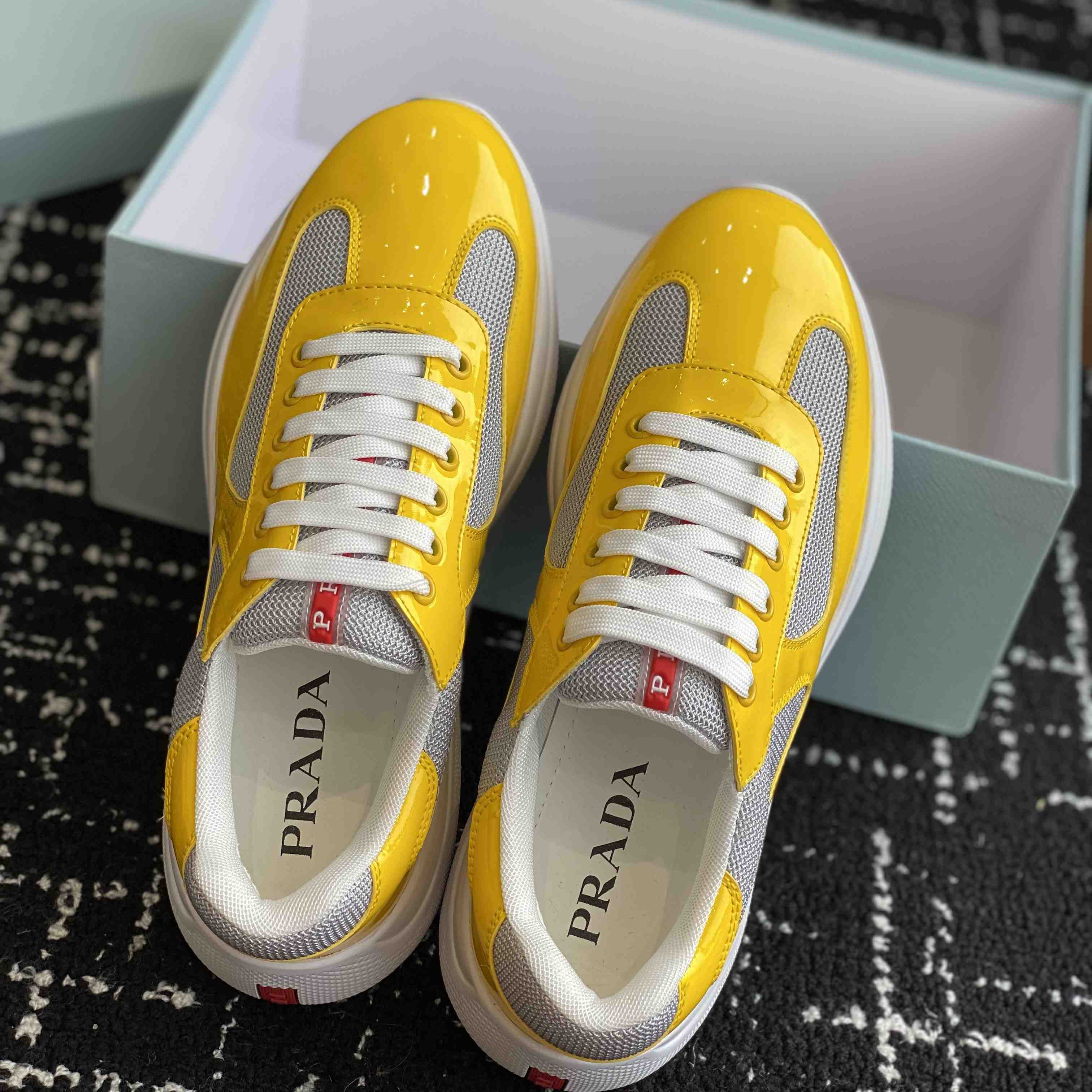Prada America's Cup Sneakers - FashionPlug