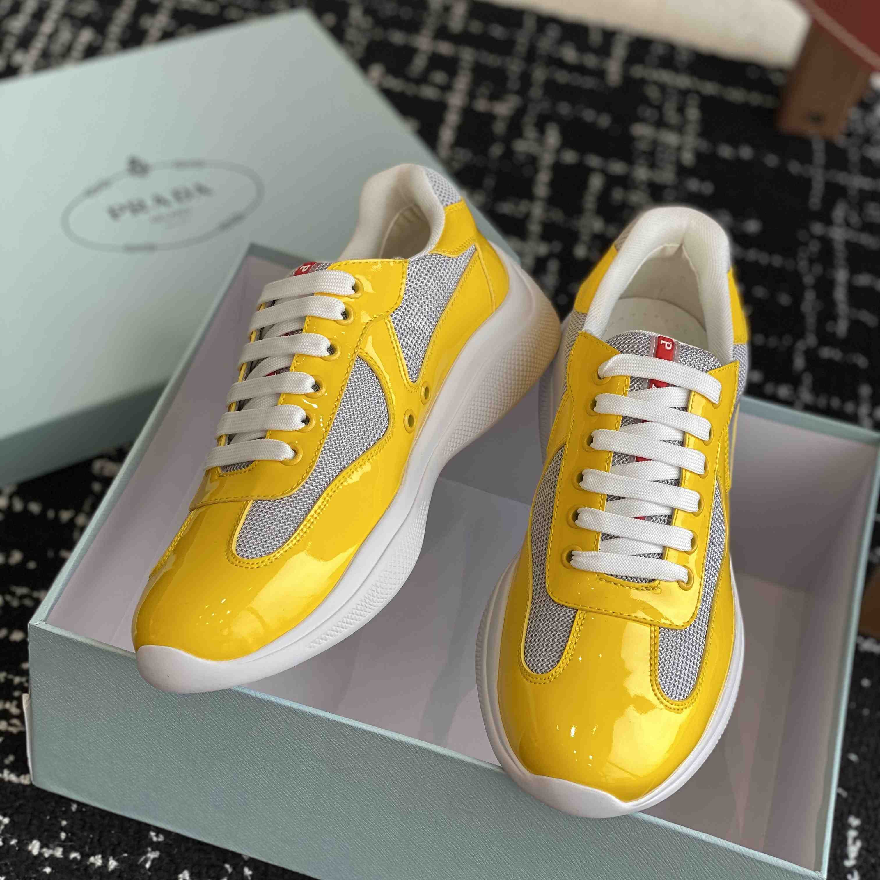 Prada America's Cup Sneakers - FashionPlug