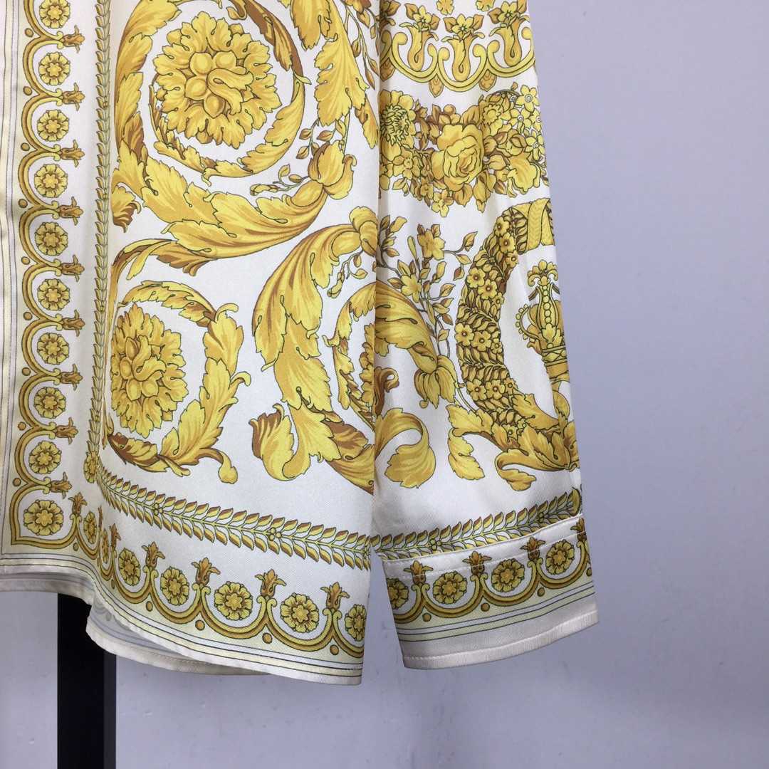 Versace Barocco Silk Shirt  - FashionPlug