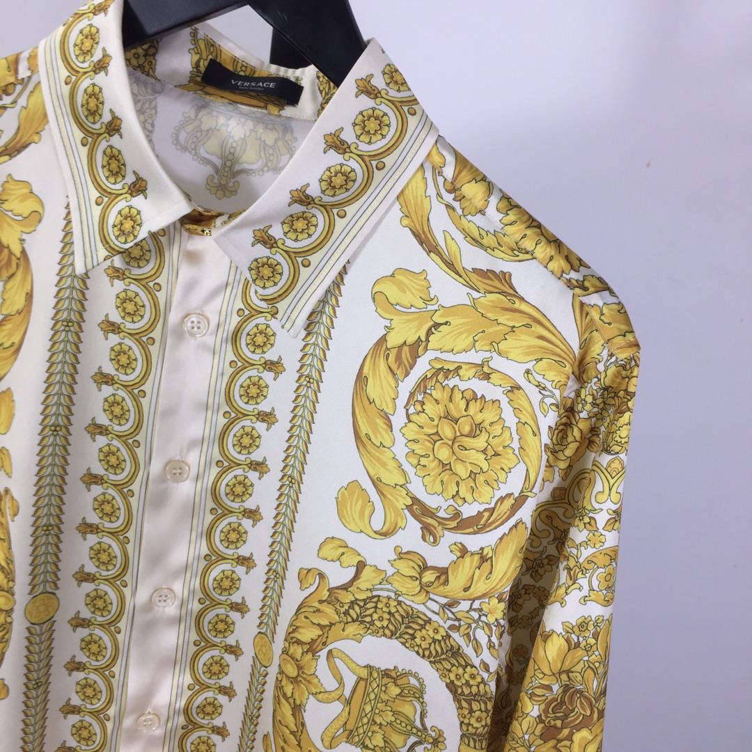 Versace Barocco Silk Shirt  - FashionPlug