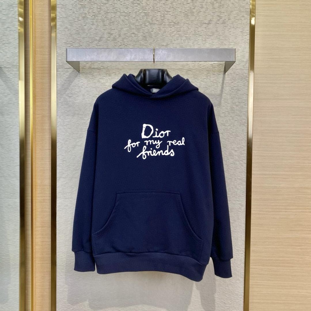 Dior And Hylton Nel Hooded Sweatshirt   - FashionPlug
