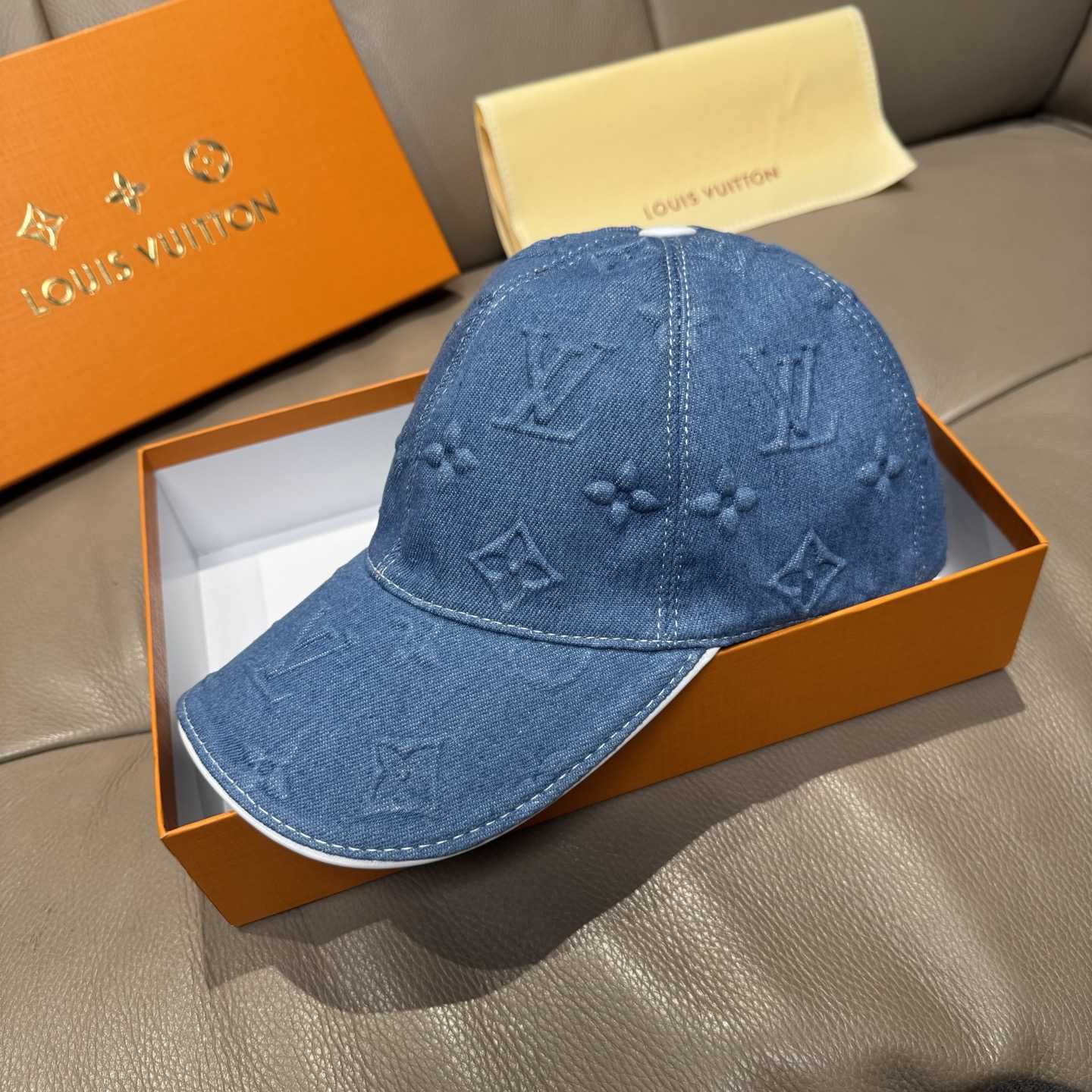 Louis Vuitton Monogram Denim Cap - FashionPlug