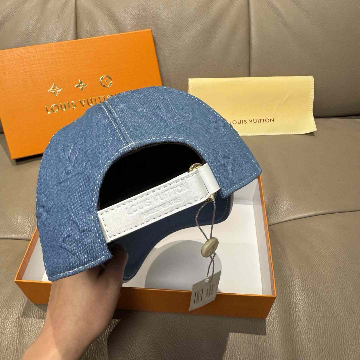 Louis Vuitton Monogram Denim Cap - FashionPlug