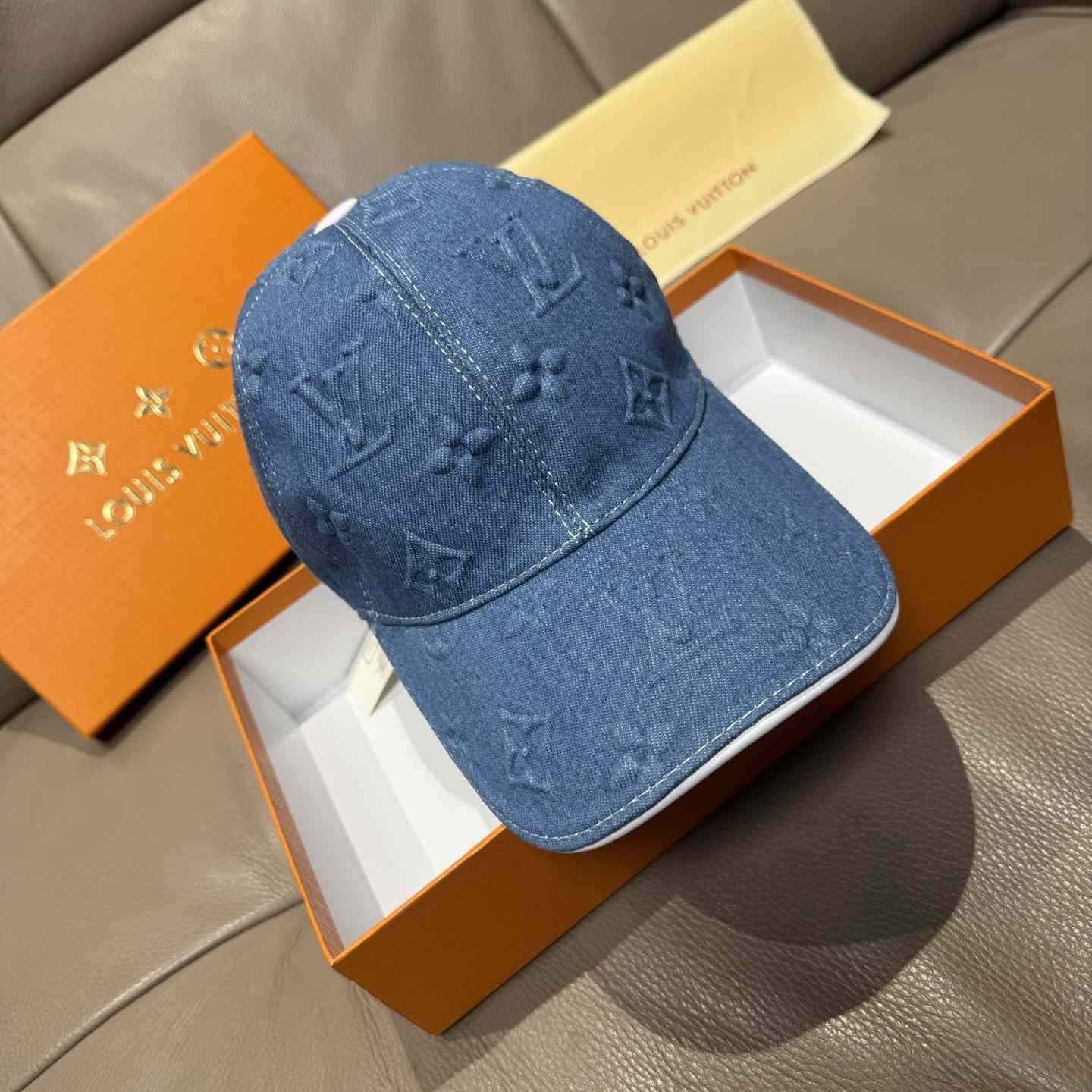 Louis Vuitton Monogram Denim Cap - FashionPlug