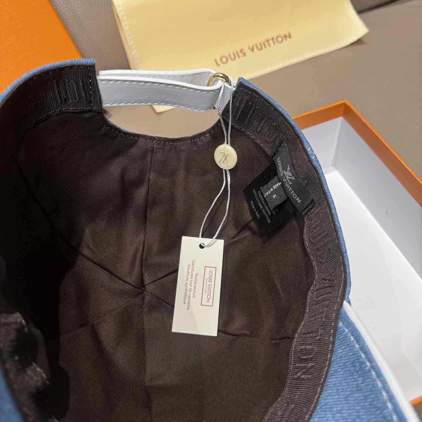 Louis Vuitton Monogram Denim Cap - FashionPlug