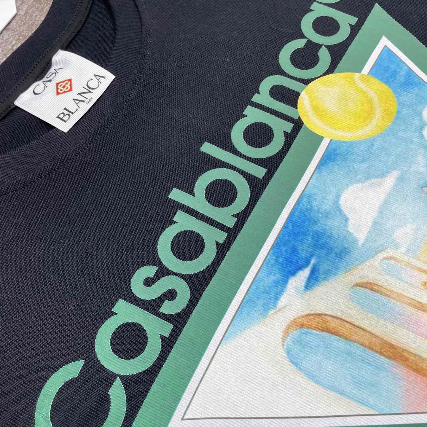 Casablanca Metaphysical Tennis Icon T-shirt  C946 - FashionPlug
