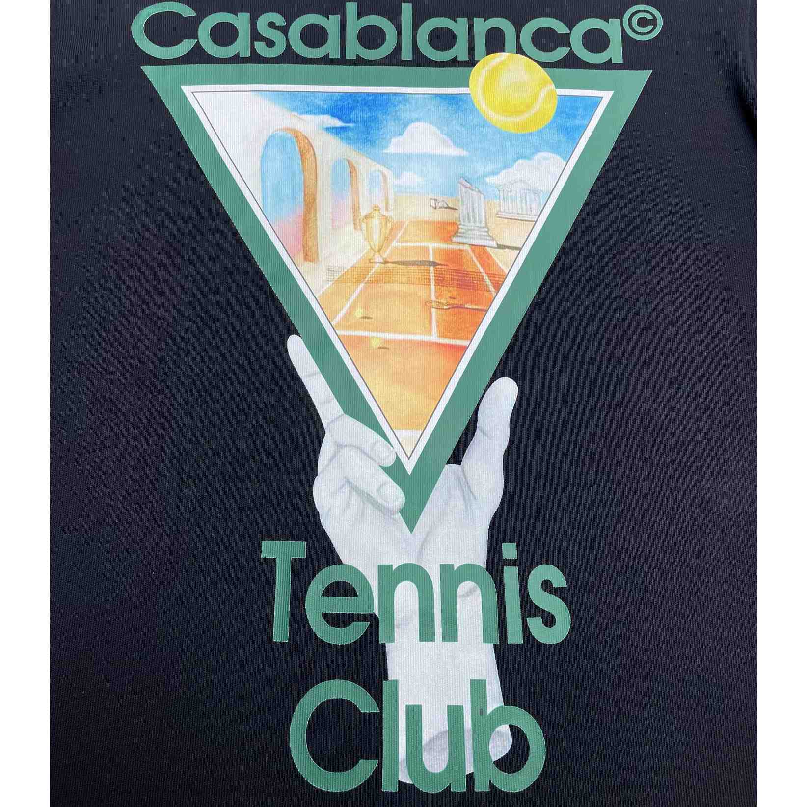 Casablanca Metaphysical Tennis Icon T-shirt  C946 - FashionPlug