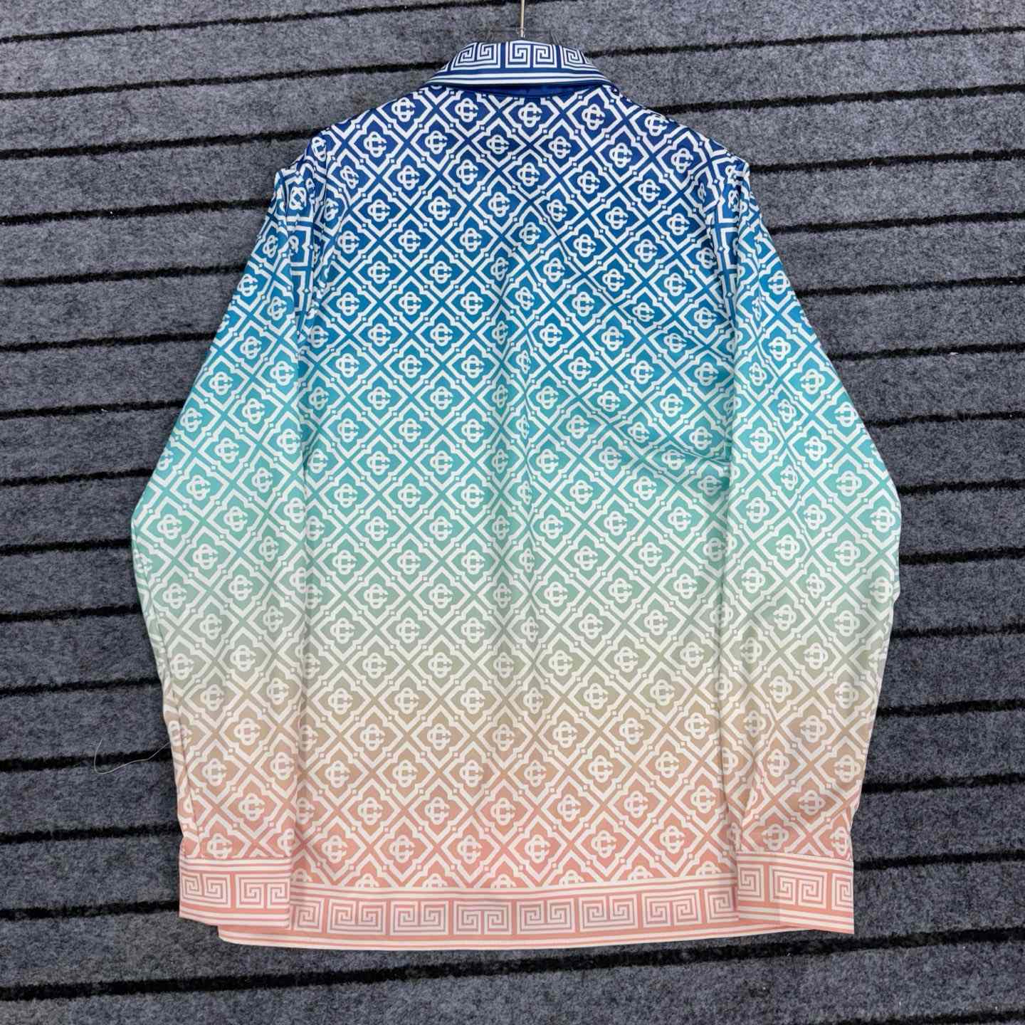 Casablanca 'Blu Gradient' Shirt - FashionPlug