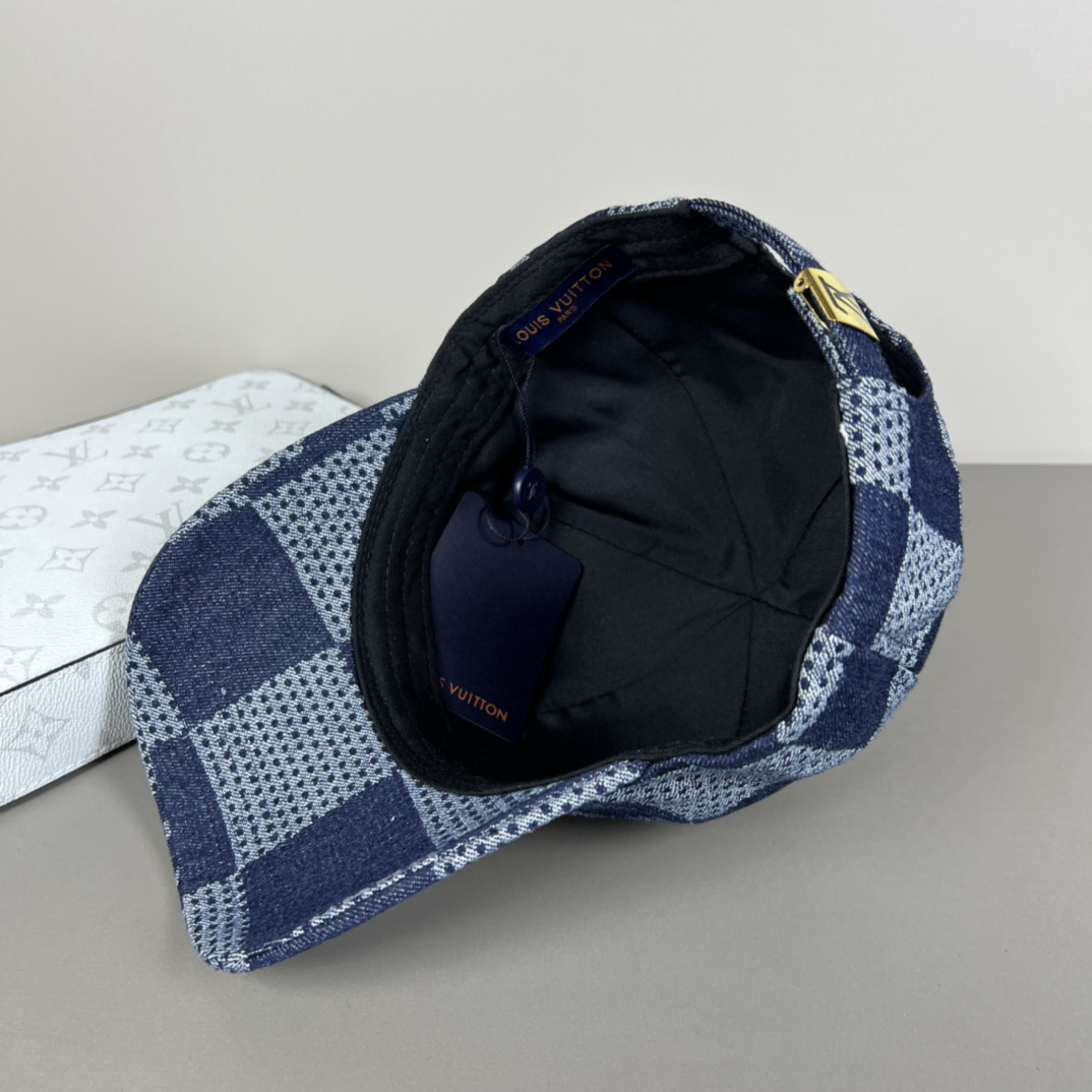 Louis Vuitton Washed 3D Cap  - FashionPlug
