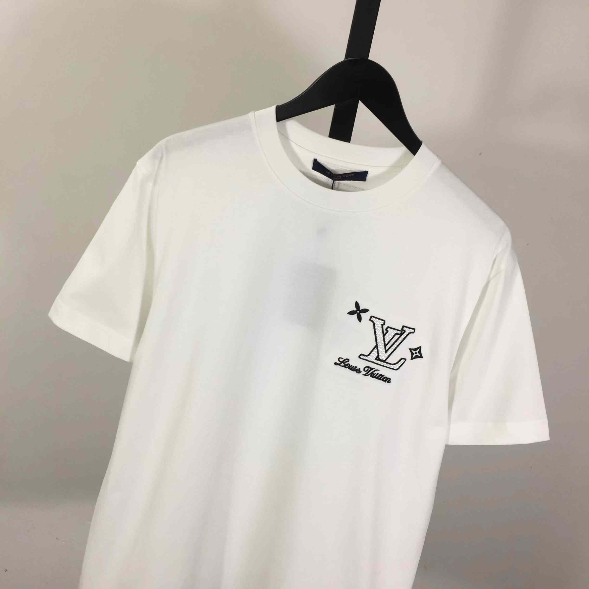 Louis Vuitton Logo Cotton T-Shirt - FashionPlug