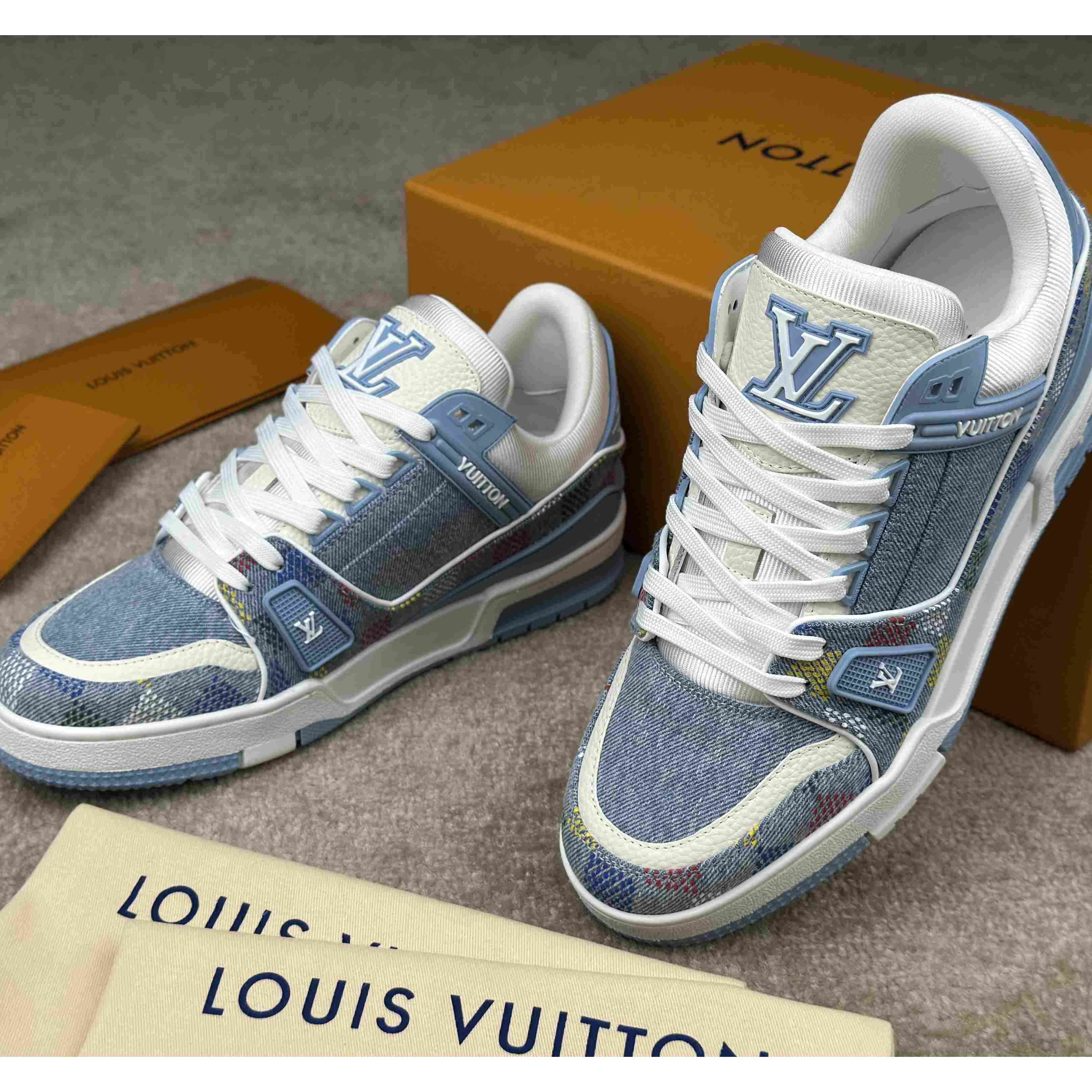 Louis Vuitton LV Trainer Sneaker       1AHCYF - FashionPlug