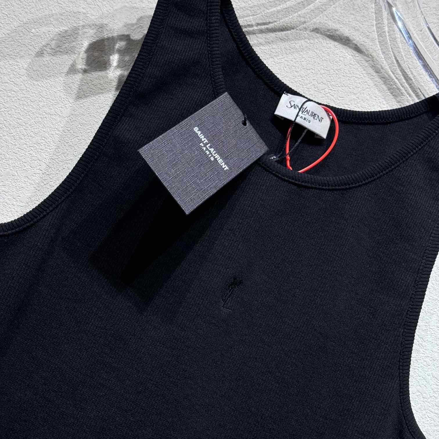 Saint Laurent Cassandre Tank Top - FashionPlug