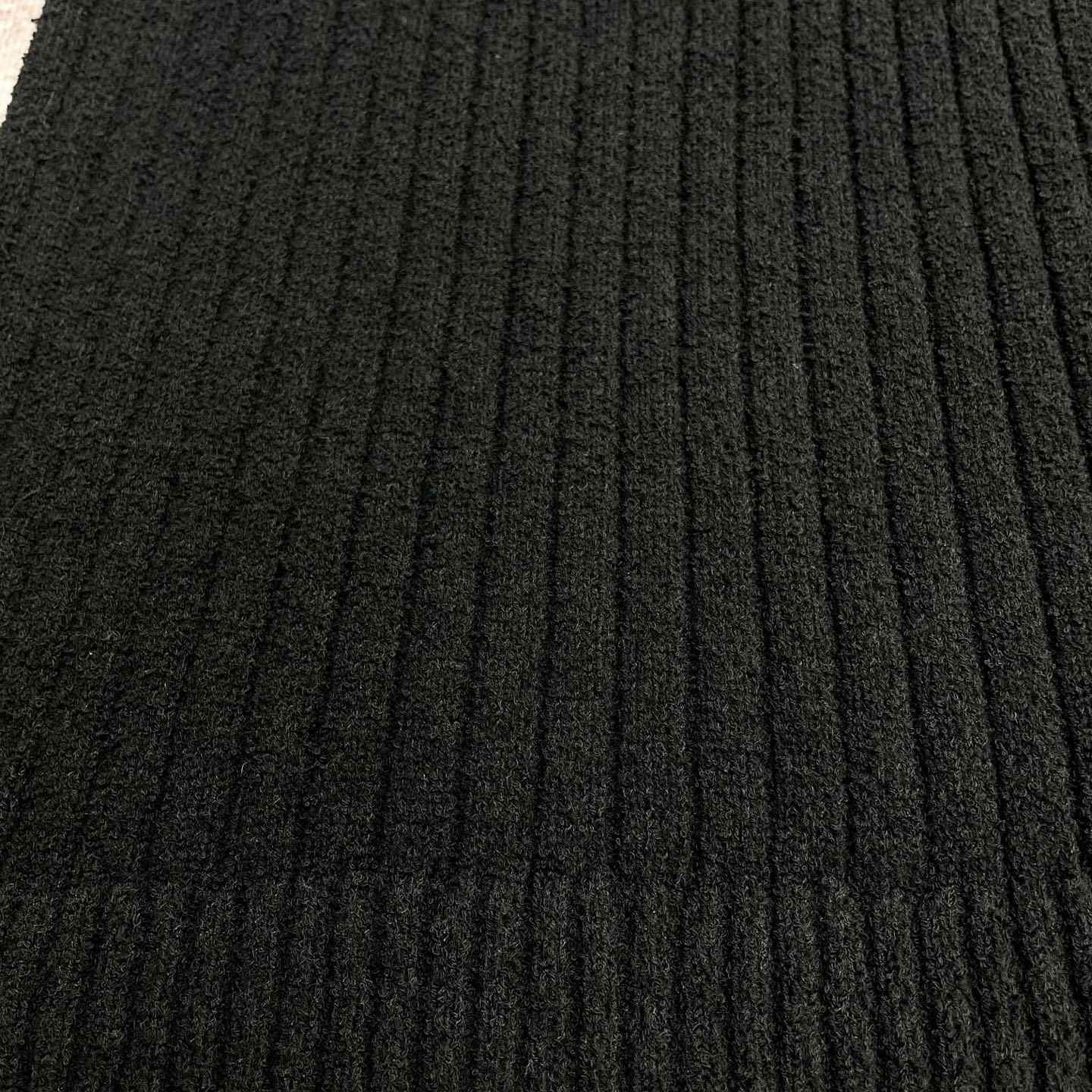 Casablanca Boucle Knit Polo Shirt   D0085 - FashionPlug