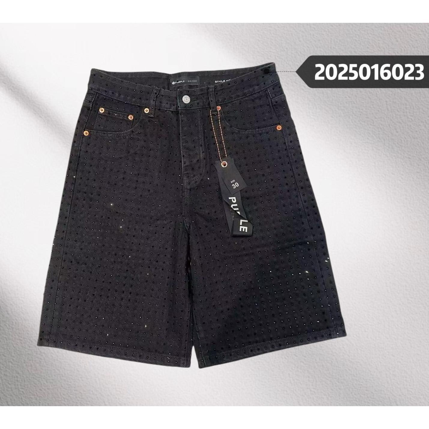 Purple-Brand Denim Shorts    6023 - FashionPlug