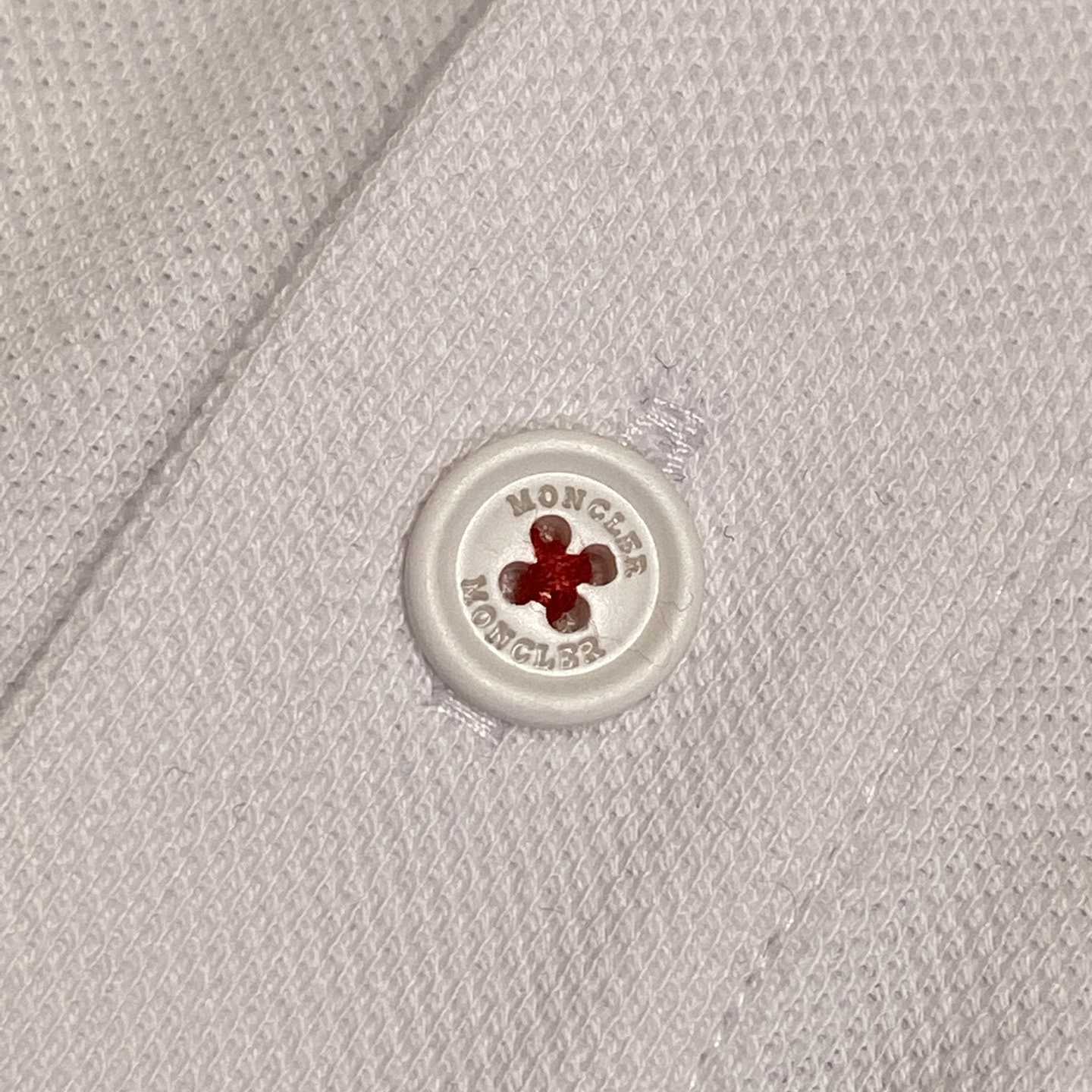 Moncler Logo Cotton Polo Shirt - FashionPlug