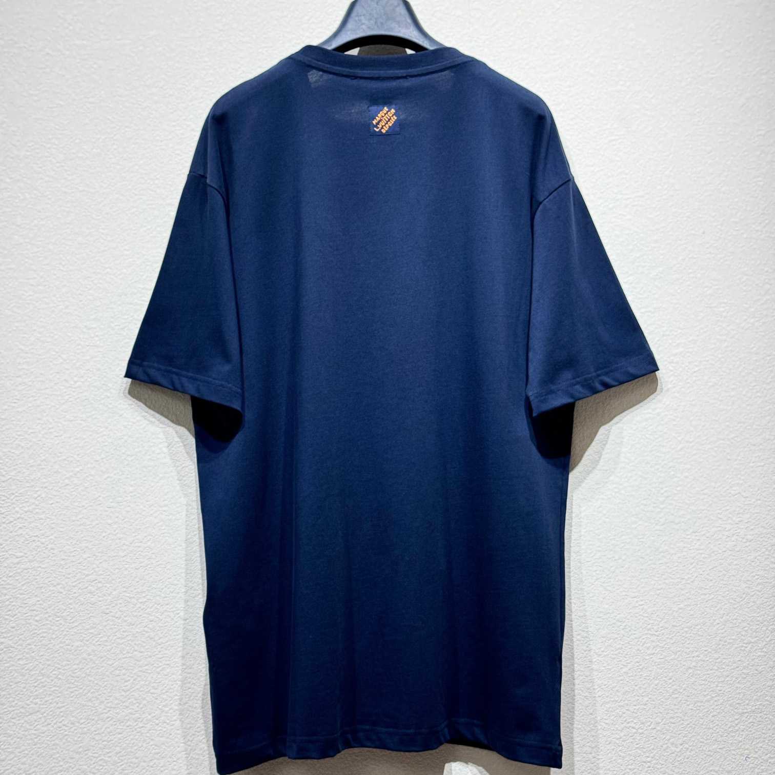 Louis Vuitton LV Vers Embellished Short-Sleeved T-Shirt  1AGHXO - FashionPlug