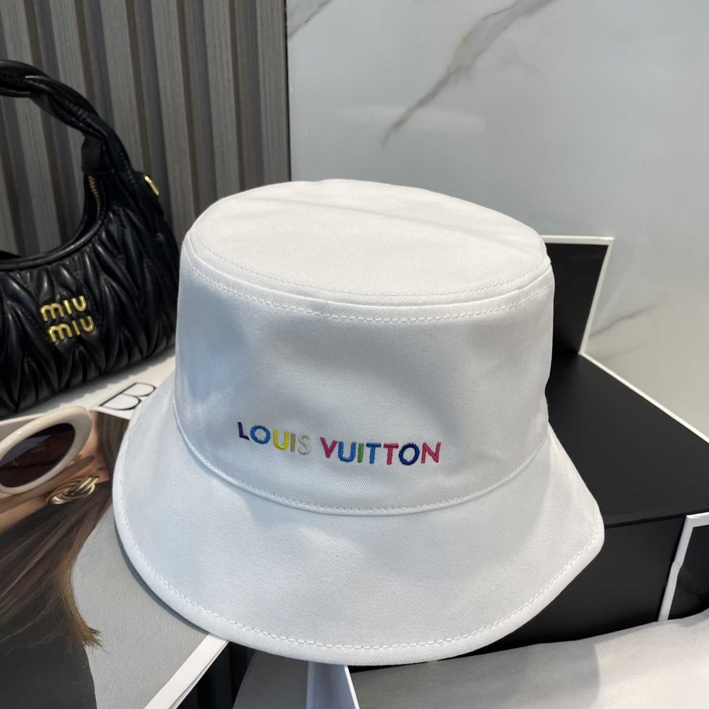 Louis Vuitton LV x TM Reversible Superflat Bucket Hat    - FashionPlug