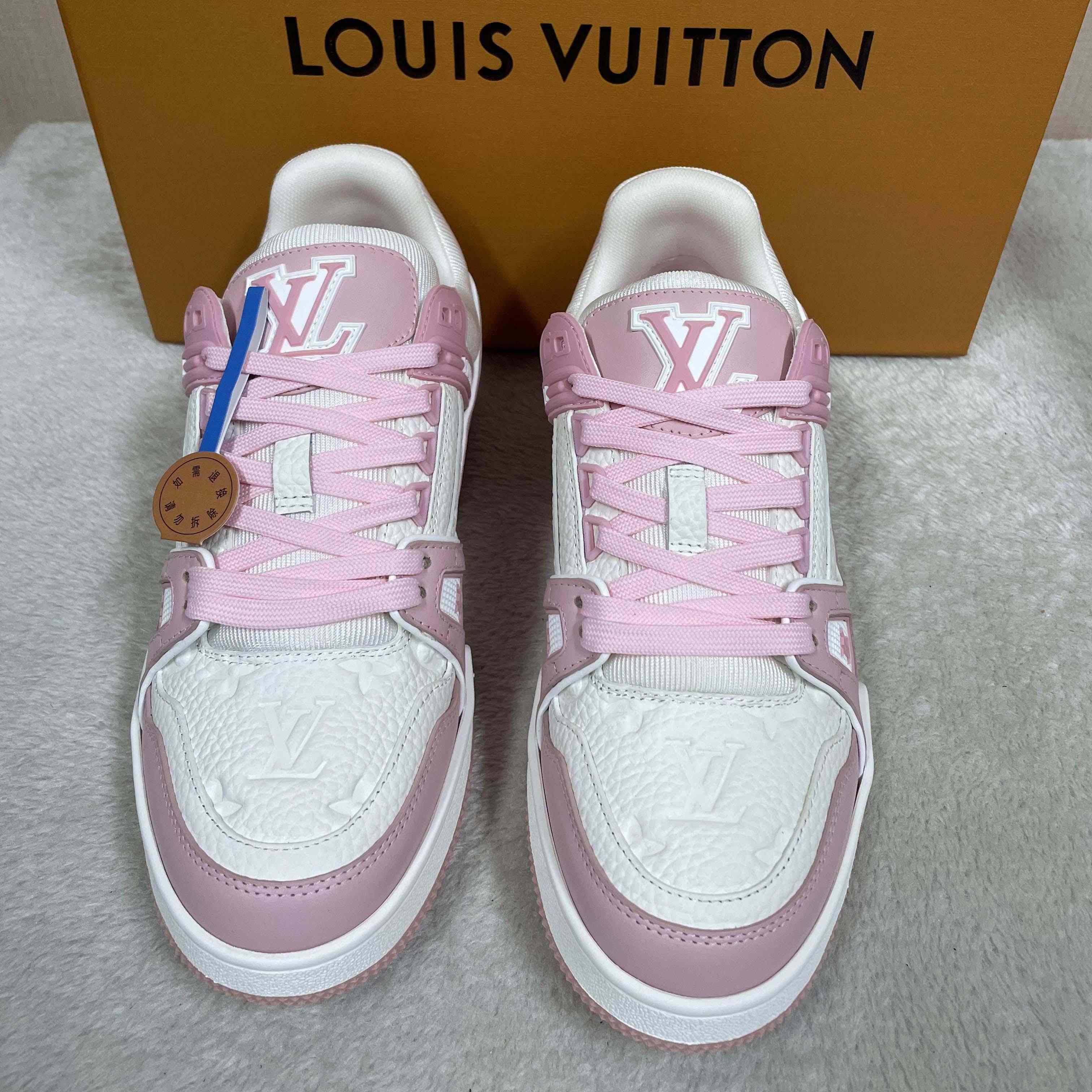 Louis Vuitton LV Trainer Sneaker     - FashionPlug