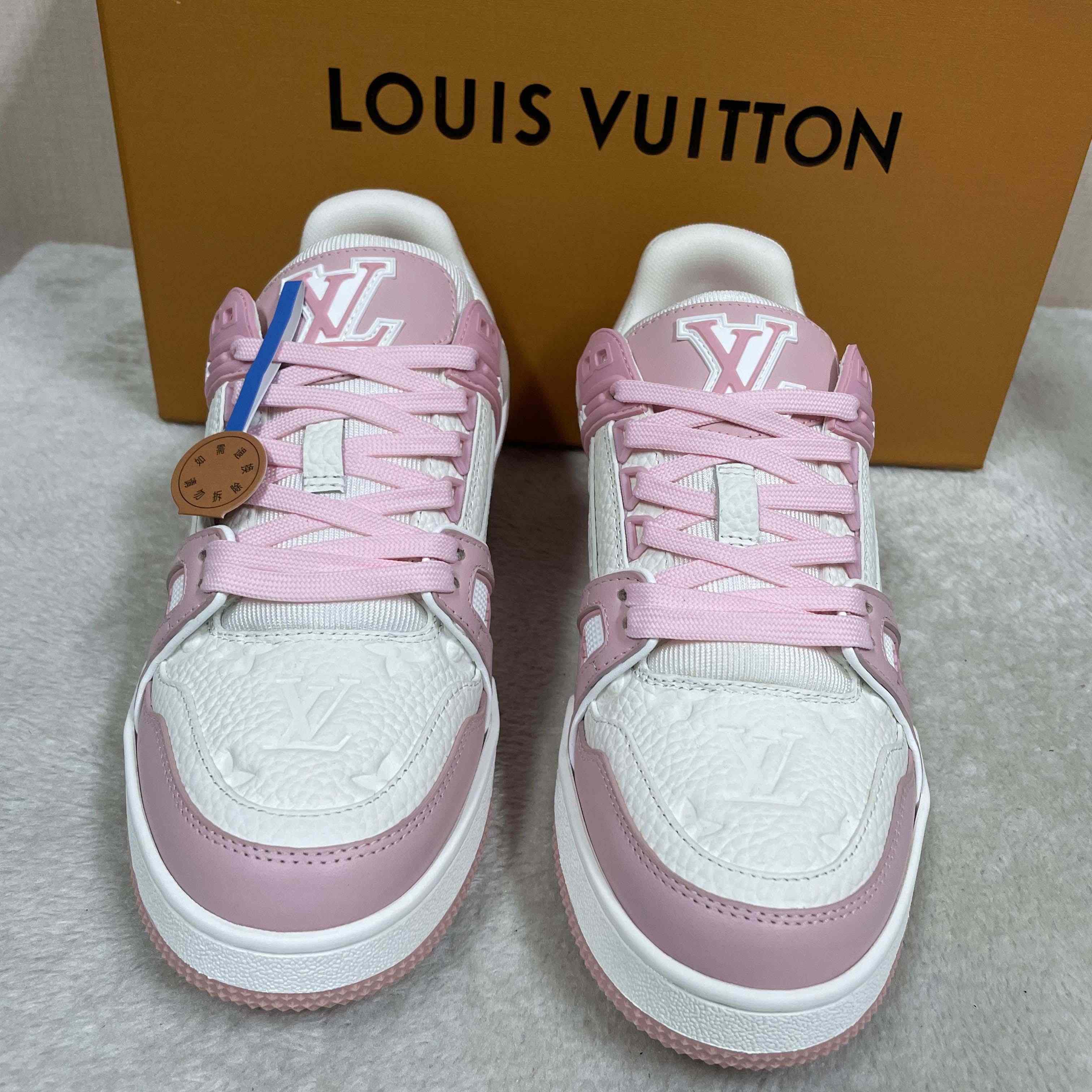 Louis Vuitton LV Trainer Sneaker     - FashionPlug