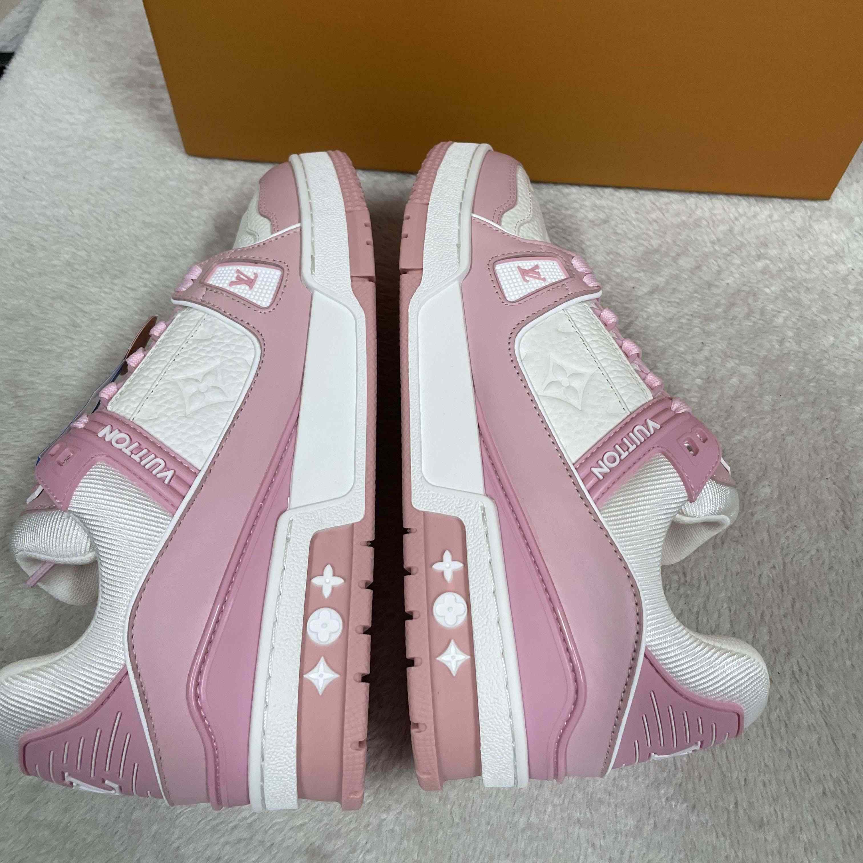 Louis Vuitton LV Trainer Sneaker     - FashionPlug