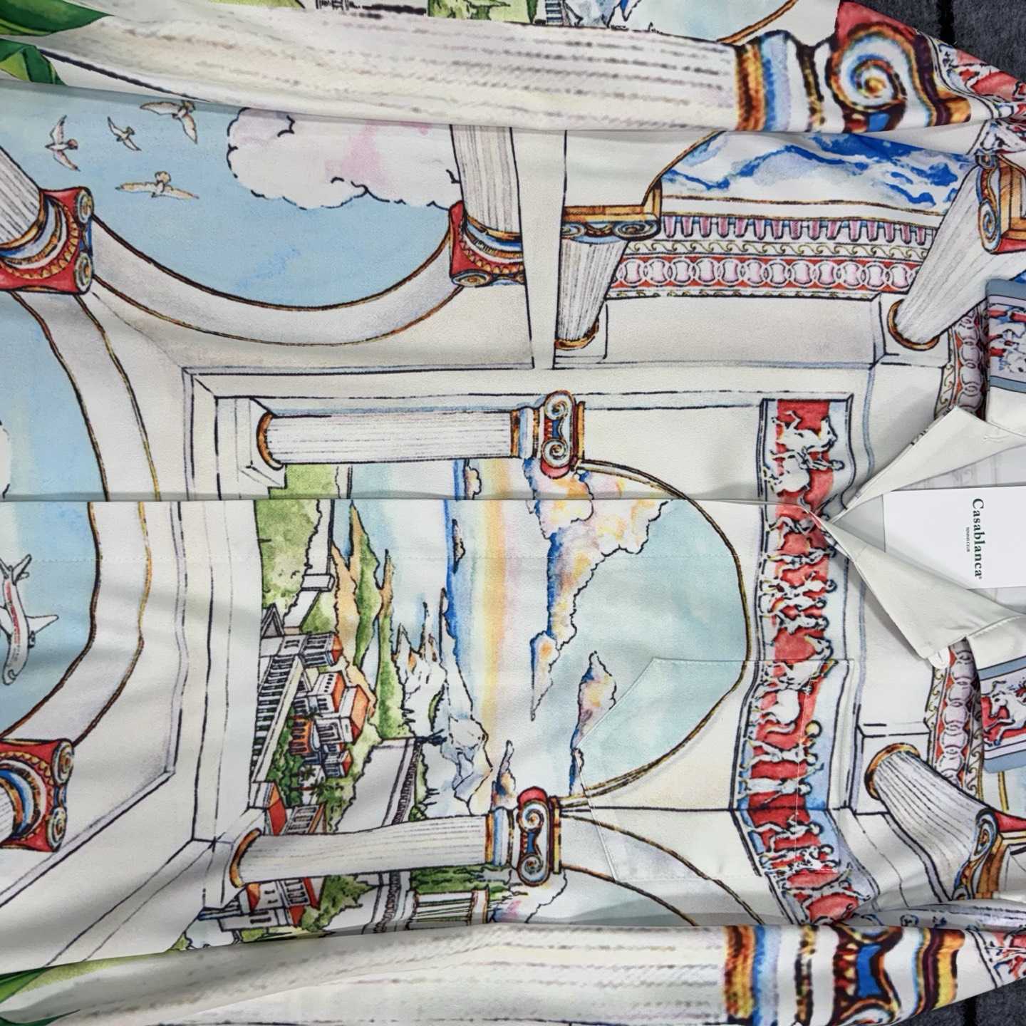 Casablanca Le Passage Silk Shirt - FashionPlug